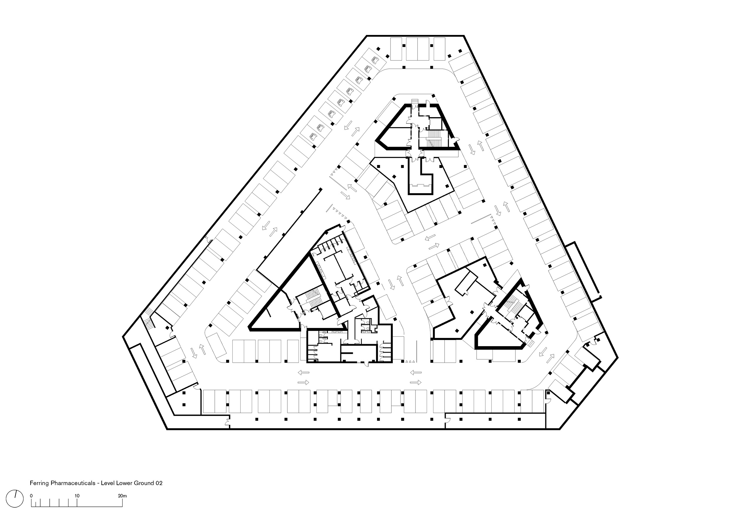 〈Soundport, Ferring Pharmaceuticals A/S〉フォスター アンド パートナーズ（Foster＋Partners）