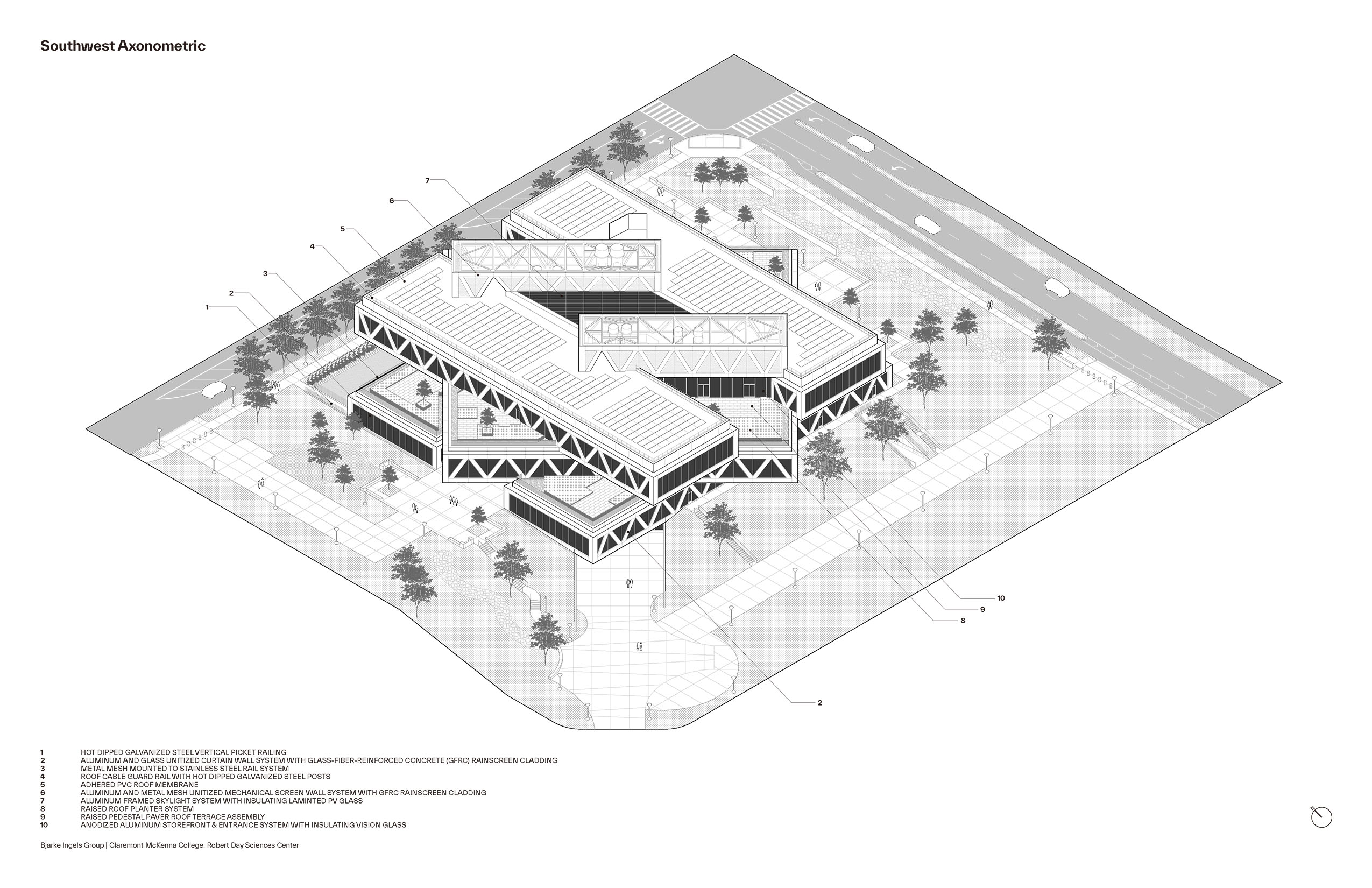 〈ロバート・デイ・サイエンスセンター（Robert Day Sciences Center）〉BIG