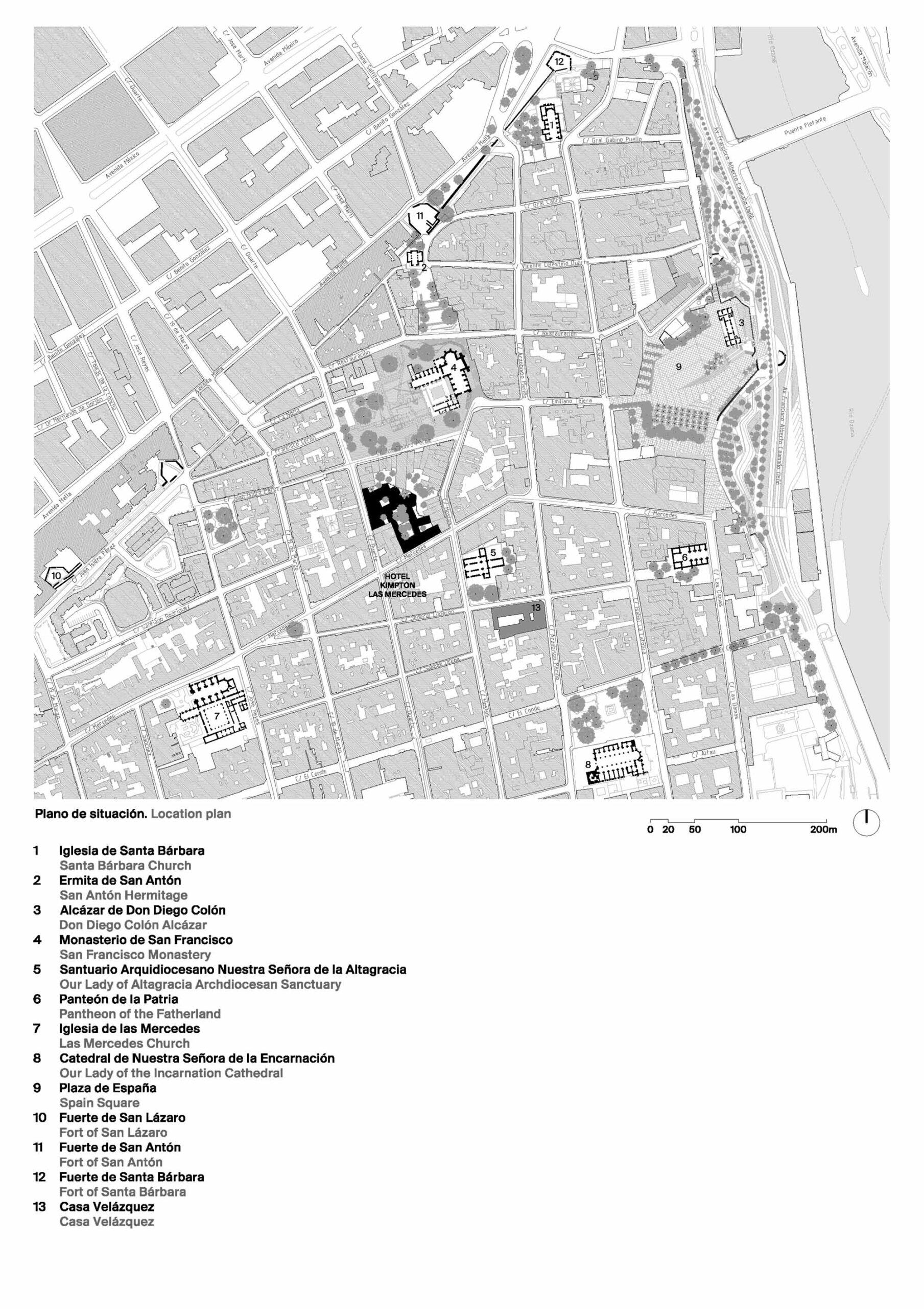 〈ラス・メルセデス・キンプトンホテル（Las Mercedes Kimpton Hotel）〉モネオ・ブロック・アーキテクツ（Moneo Brock Architects）