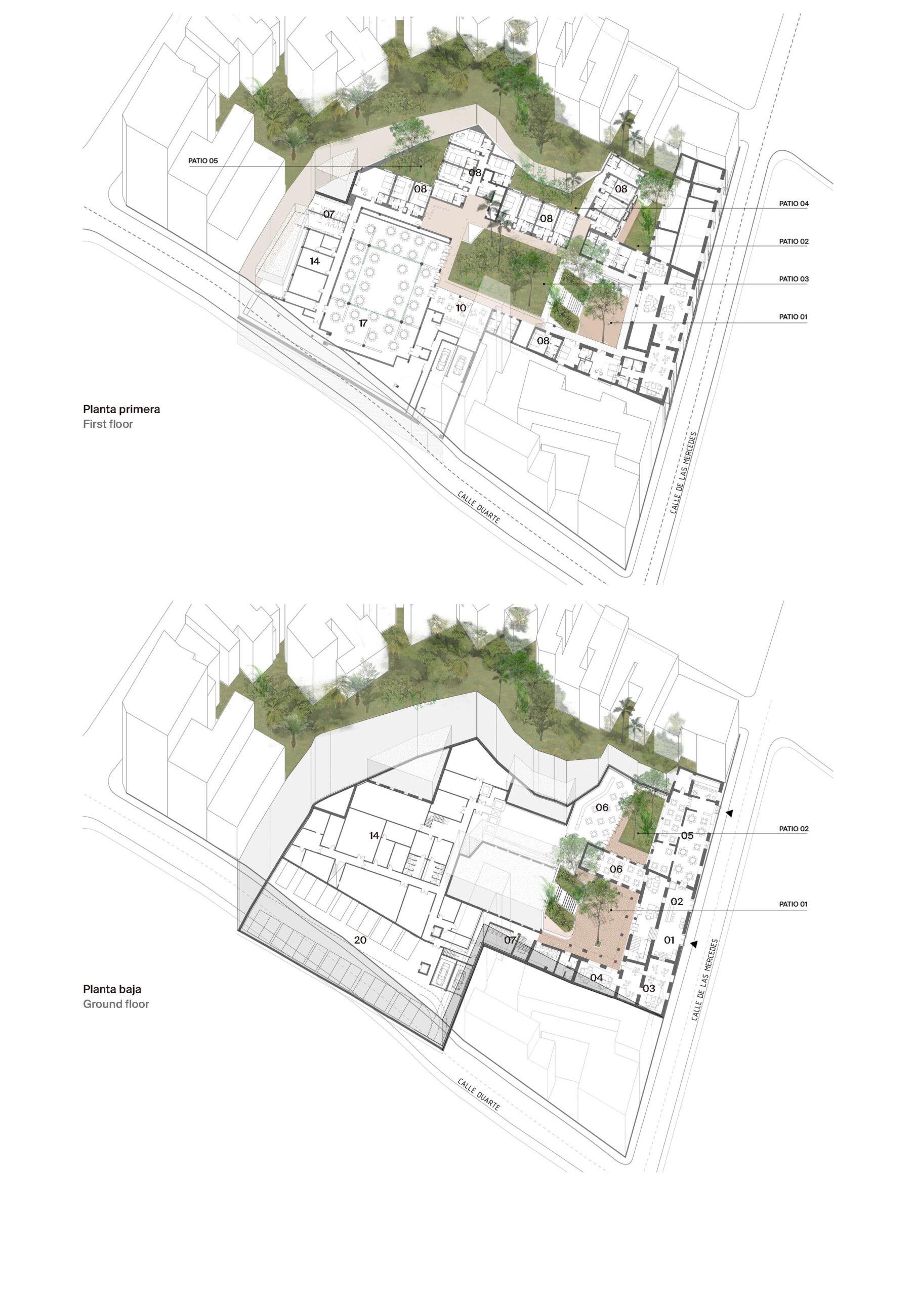 〈ラス・メルセデス・キンプトンホテル（Las Mercedes Kimpton Hotel）〉モネオ・ブロック・アーキテクツ（Moneo Brock Architects）