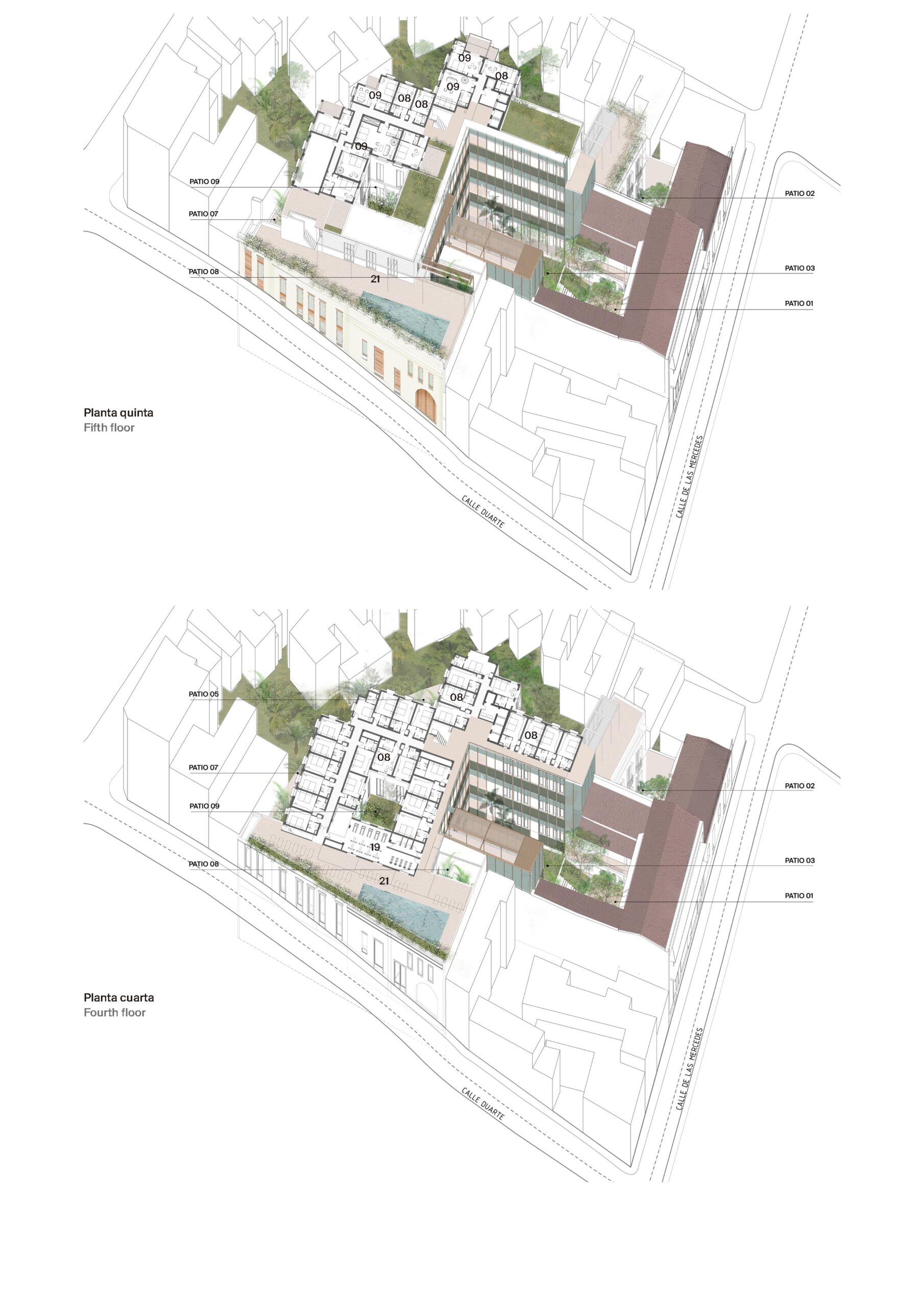 〈ラス・メルセデス・キンプトンホテル（Las Mercedes Kimpton Hotel）〉モネオ・ブロック・アーキテクツ（Moneo Brock Architects）