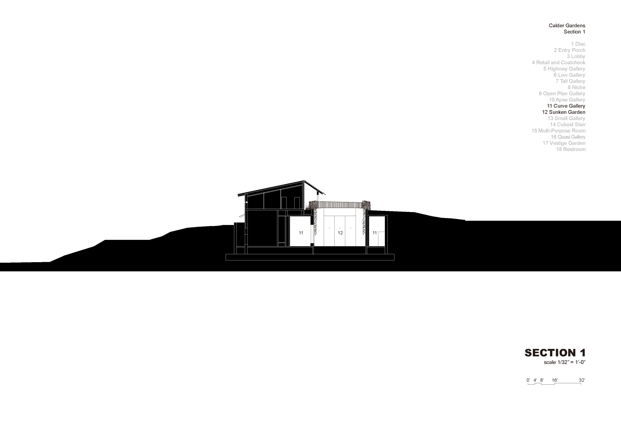 〈カルダー・ガーデンズ（Calder Gardens）〉ヘルツォーク＆ド・ムーロン（Herzog & de Meuron）