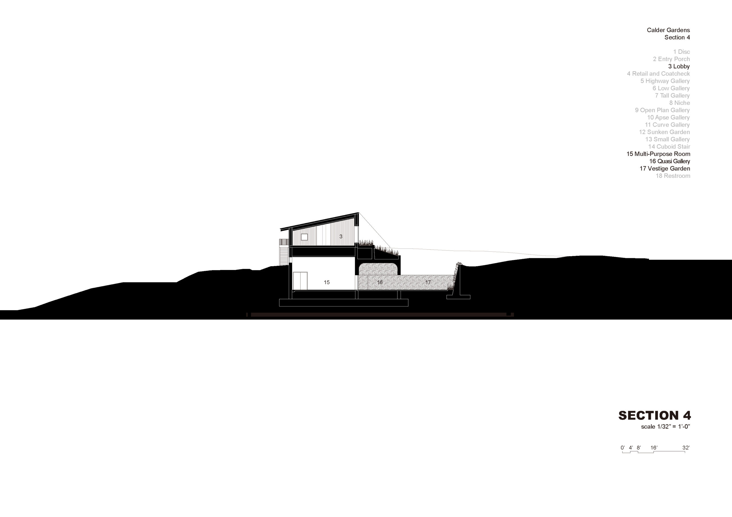 〈カルダー・ガーデンズ（Calder Gardens）〉ヘルツォーク＆ド・ムーロン（Herzog & de Meuron）