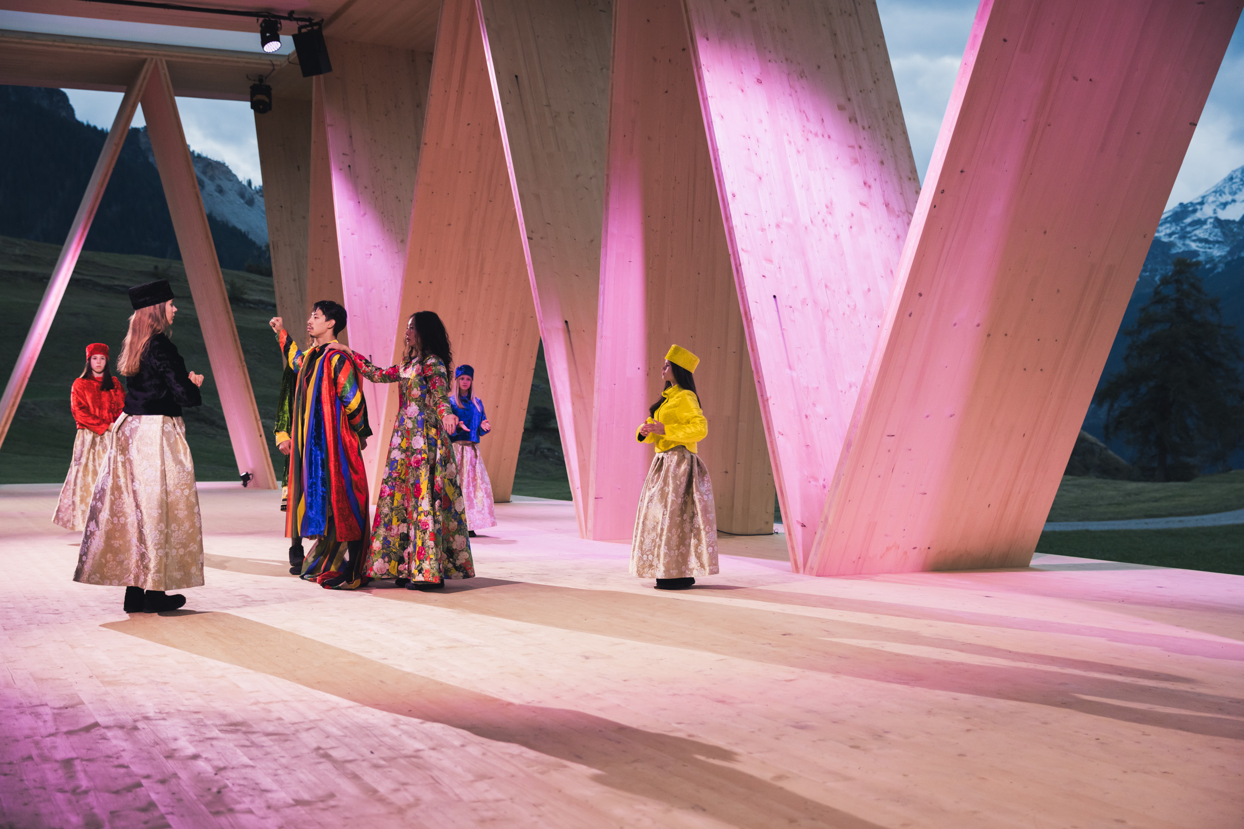 〈ランチュ野外劇場（Open-air Theater Lantsch）〉Invias AG