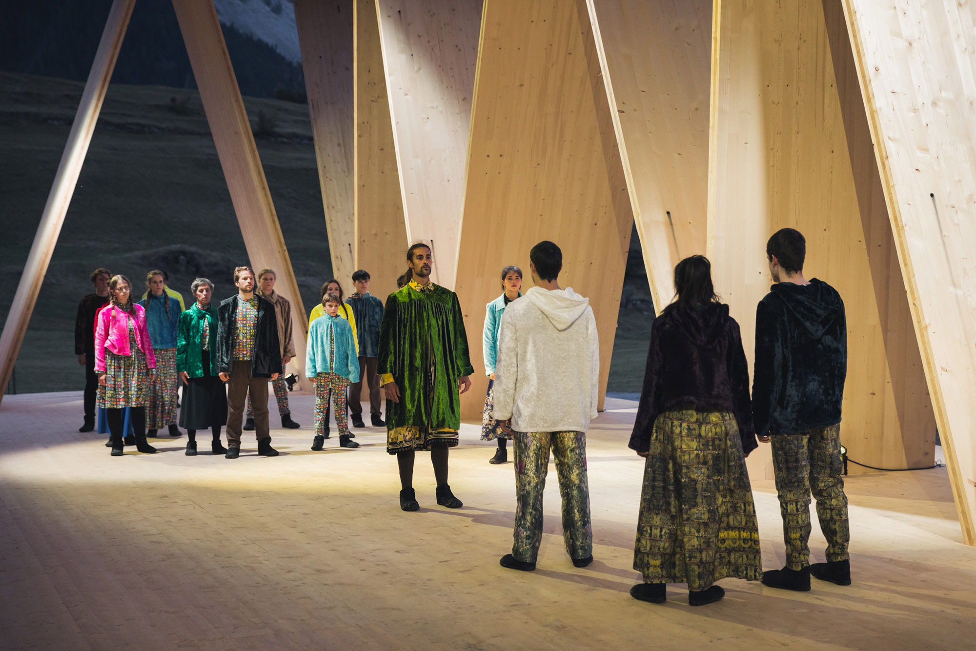 〈ランチュ野外劇場（Open-air Theater Lantsch）〉Invias AG