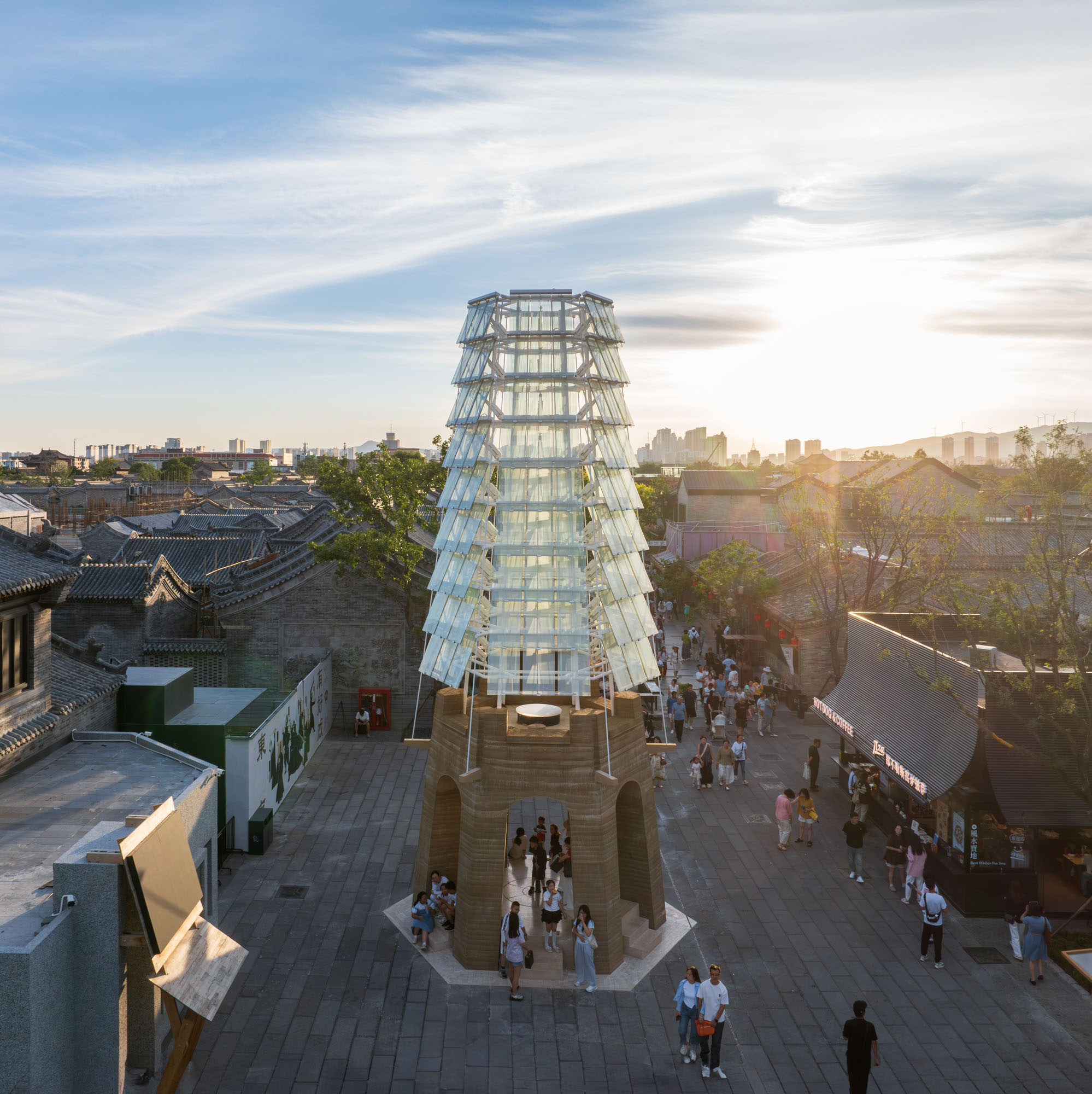 〈シルクロードタワー（Silk Road Tower）〉XJデザインエージェンシー（XJ Design Agency）