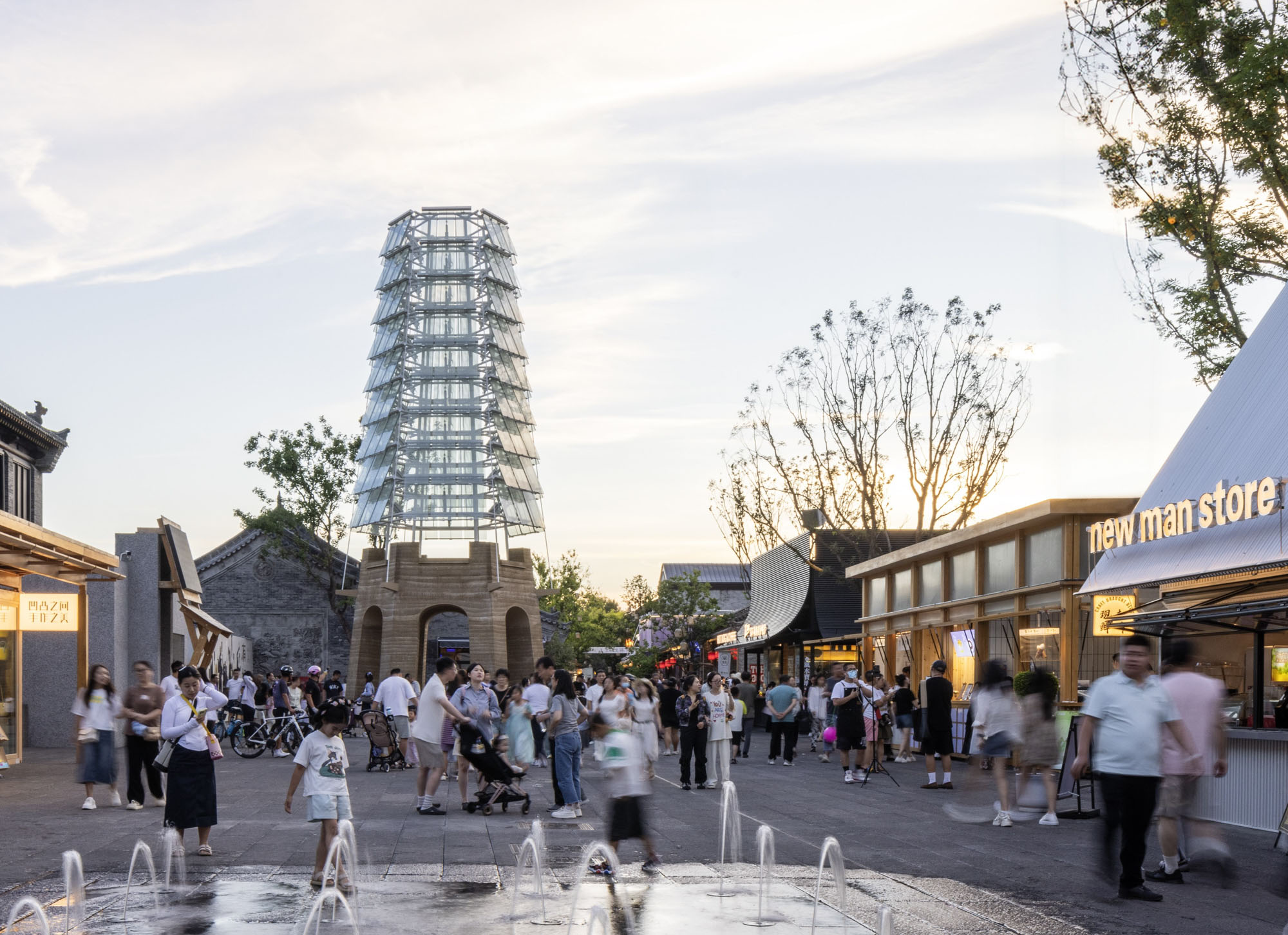 〈シルクロードタワー（Silk Road Tower）〉XJデザインエージェンシー（XJ Design Agency）