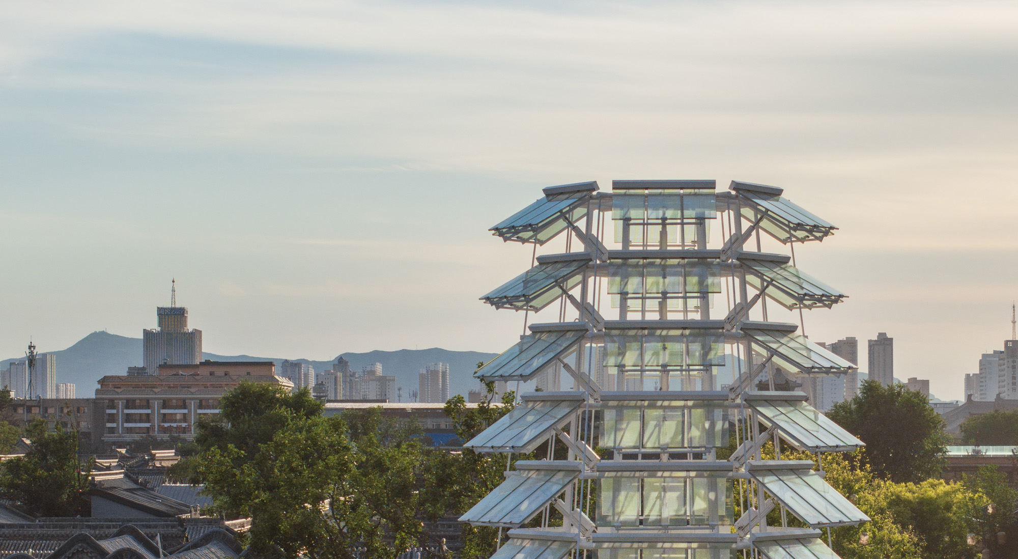 〈シルクロードタワー（Silk Road Tower）〉XJデザインエージェンシー（XJ Design Agency）