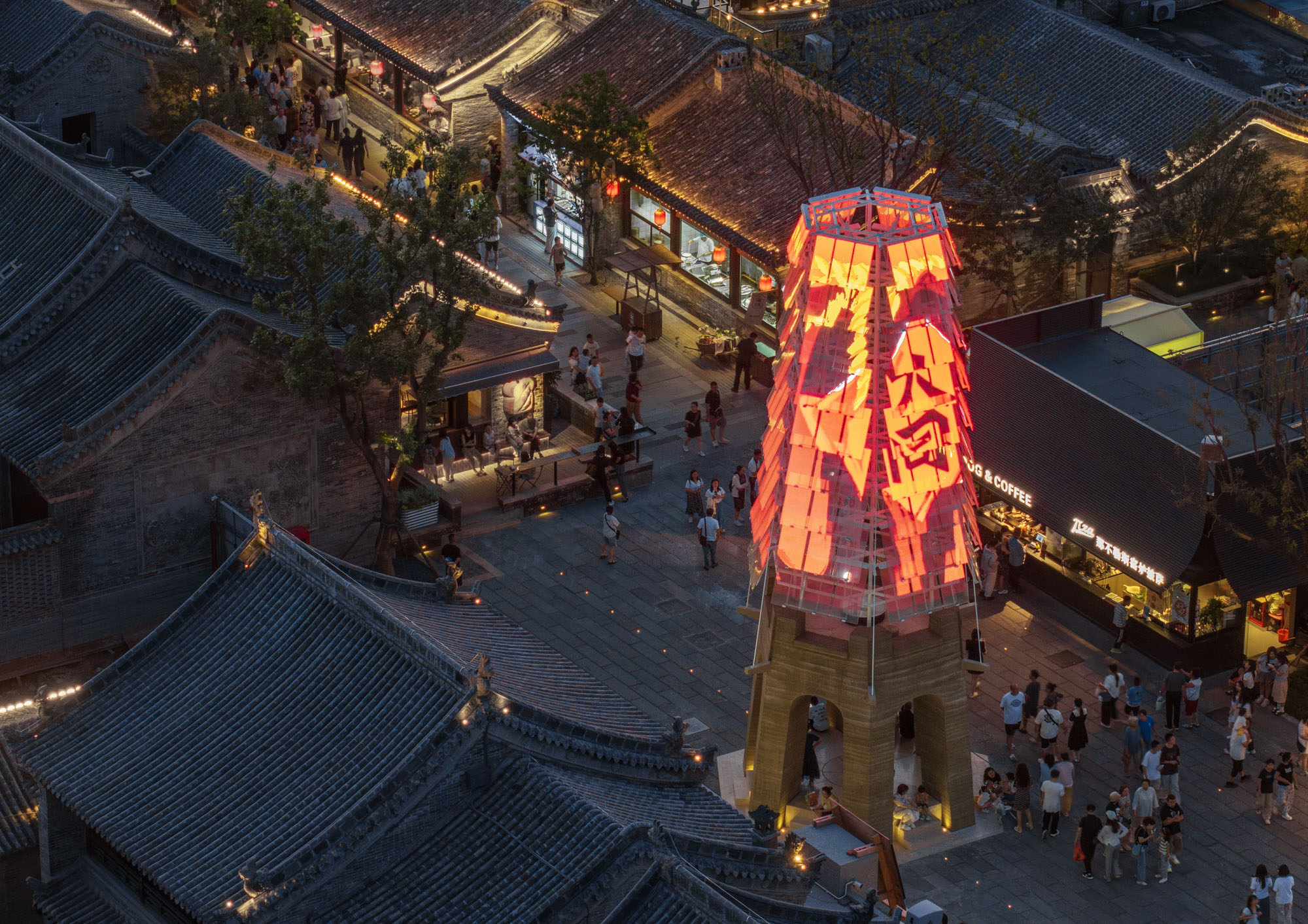 〈シルクロードタワー（Silk Road Tower）〉XJデザインエージェンシー（XJ Design Agency）