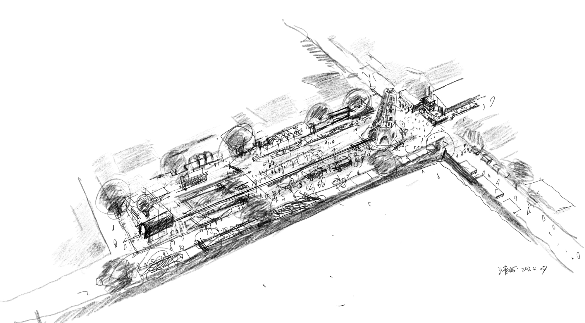 〈シルクロードタワー（Silk Road Tower）〉XJデザインエージェンシー（XJ Design Agency）