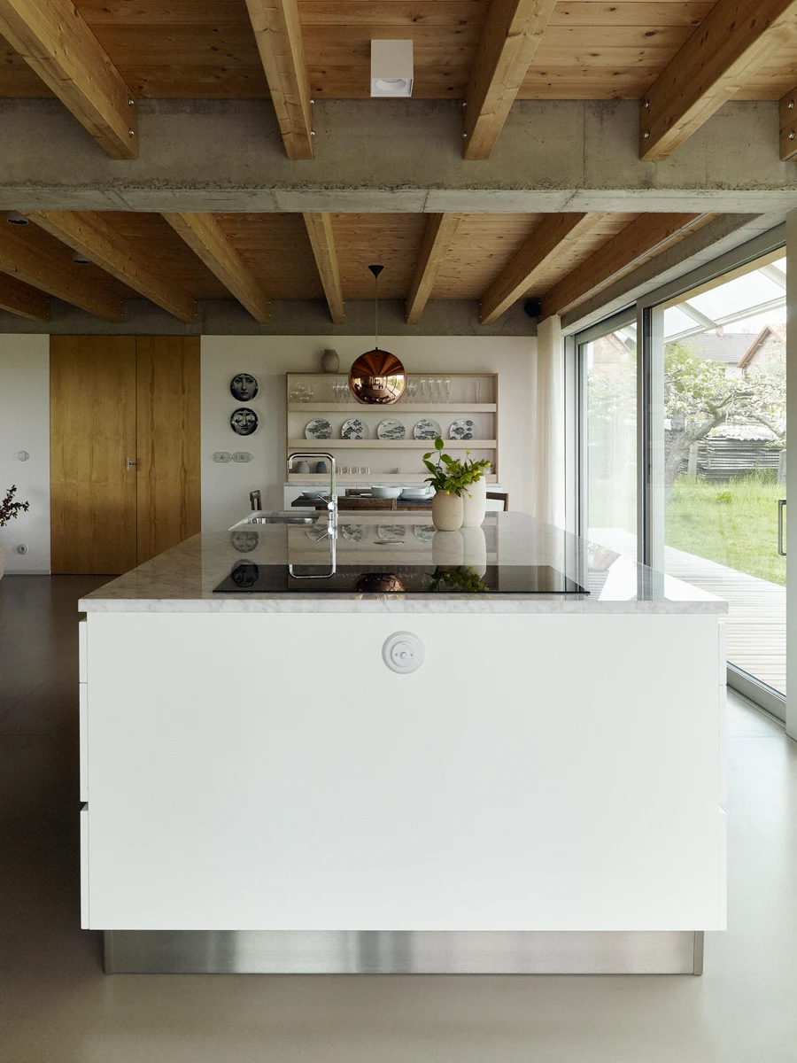 〈Family house with a greenhouse〉RicharDavidArchitekti