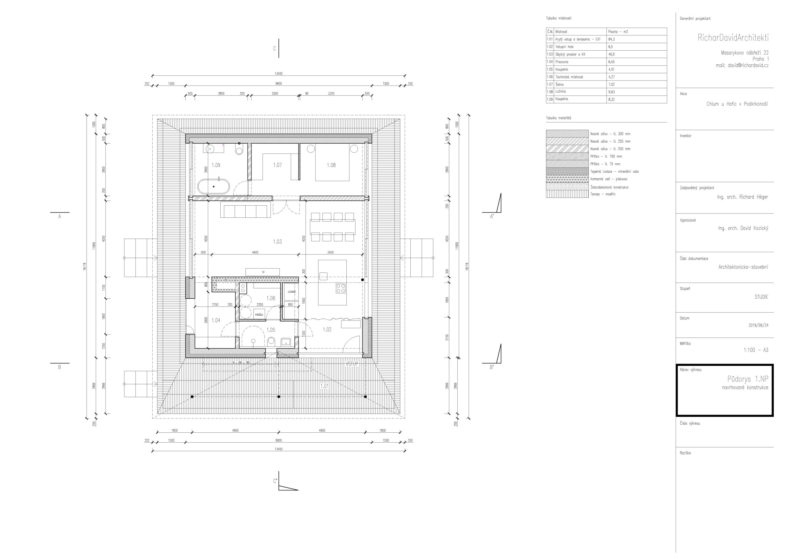 〈Family house with a greenhouse〉RicharDavidArchitekti