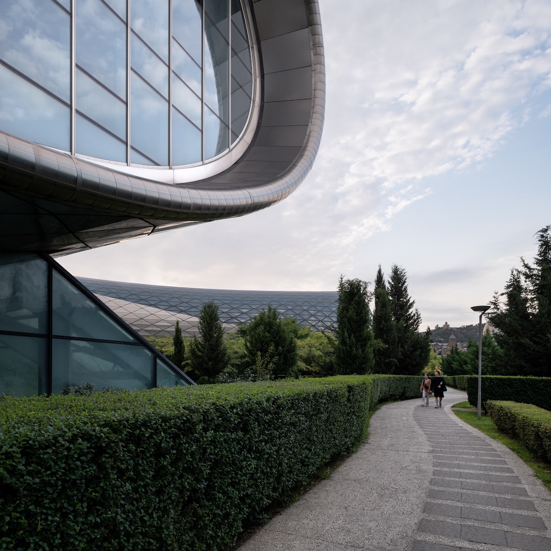 〈リケ公園・ミュージックシアター・展示ホール（Rhike Park / Music Theatre and Exhibition Hall）〉Studio Fuksas
