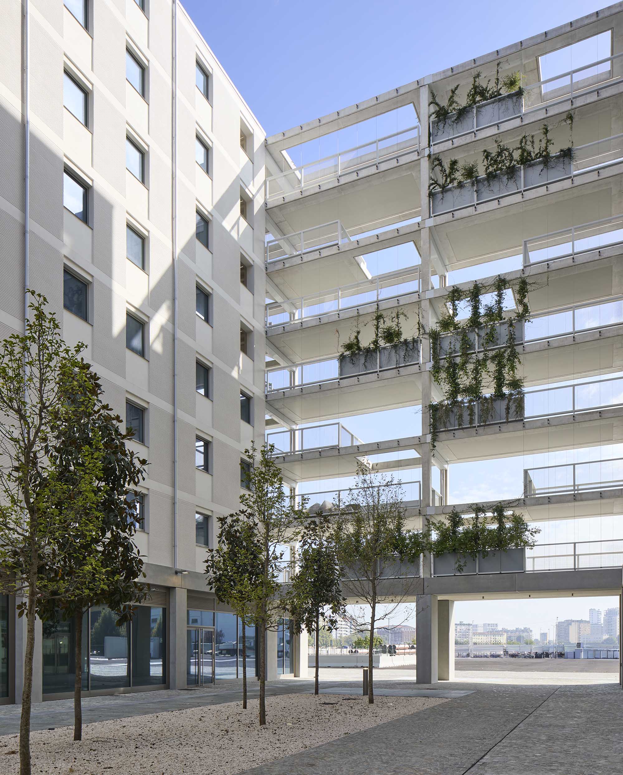 〈ミラノ・コルティナ・オリンピック選手村（Milano Cortina Olympic Village）〉SOM