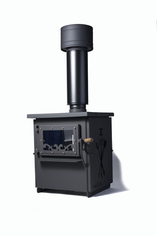 第47回 Japan Home Show & Building Show 2025　Maki式薪ストーブ（岡崎建設）