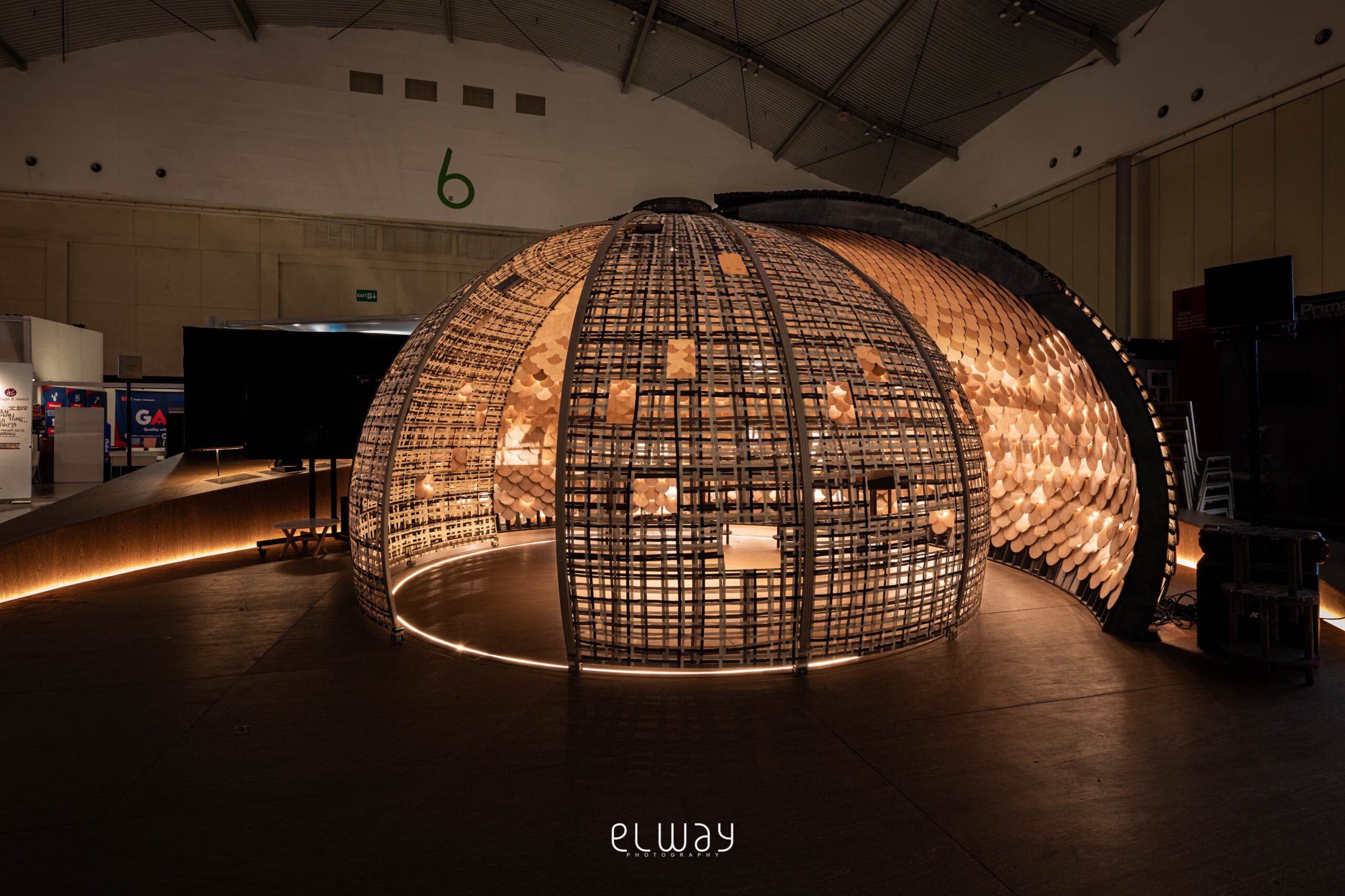 〈キネマティック・パビリオン（Kinematic Pavilion）〉ヘレン・アグスティン・スタジオ（Helen Agustine Studio）