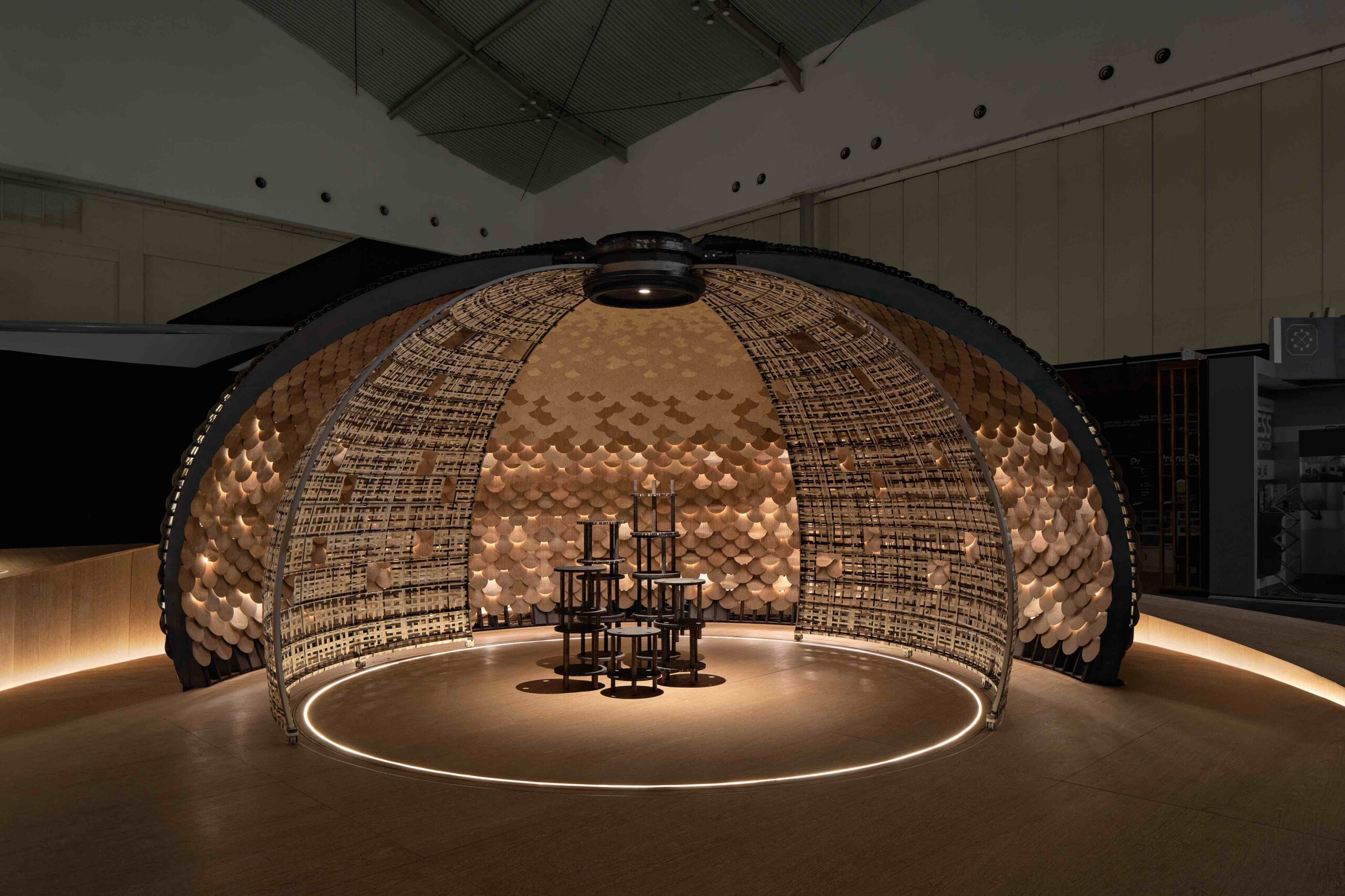 〈キネマティック・パビリオン（Kinematic Pavilion）〉ヘレン・アグスティン・スタジオ（Helen Agustine Studio）