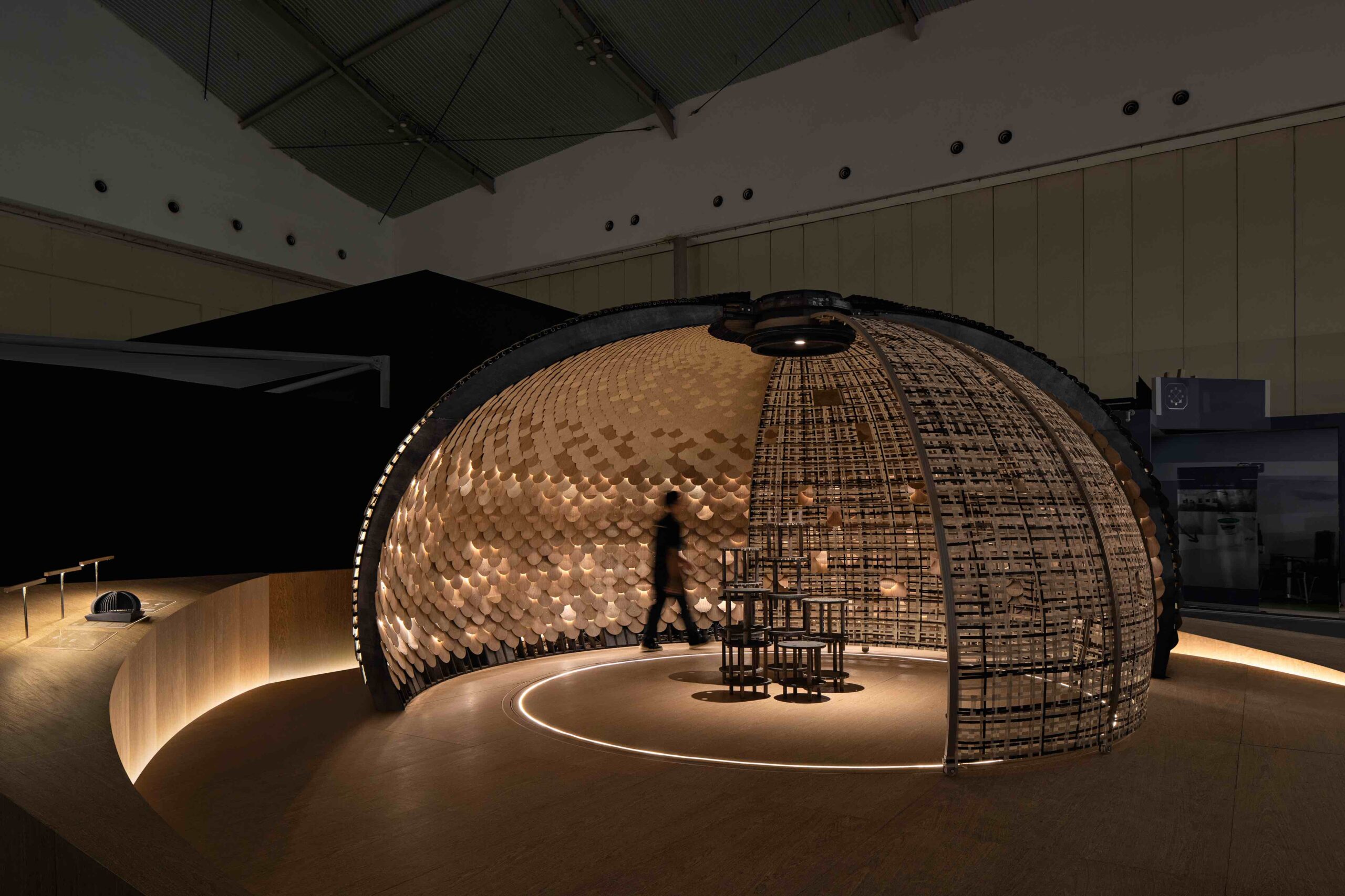 〈キネマティック・パビリオン（Kinematic Pavilion）〉ヘレン・アグスティン・スタジオ（Helen Agustine Studio）