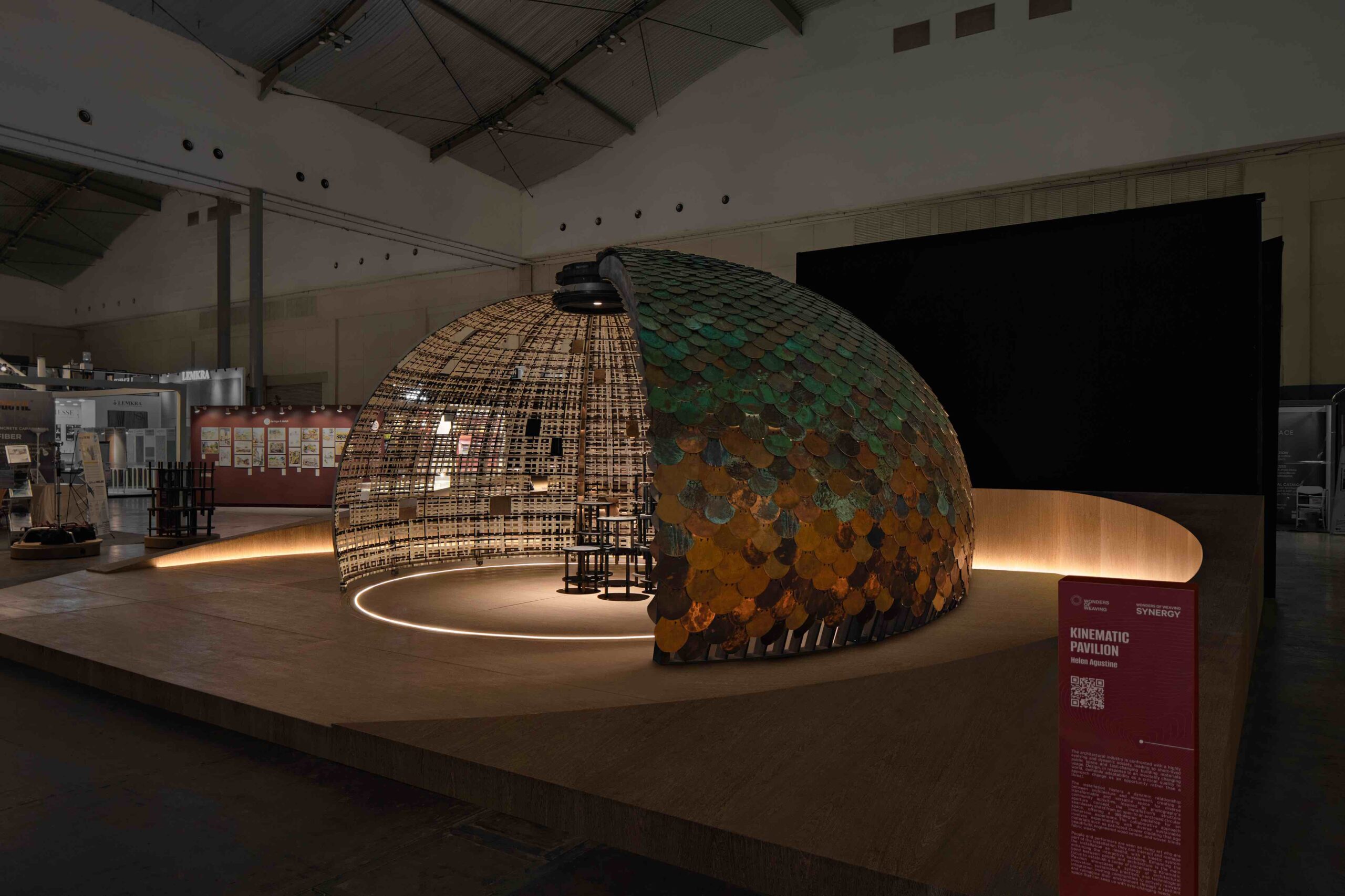 〈キネマティック・パビリオン（Kinematic Pavilion）〉ヘレン・アグスティン・スタジオ（Helen Agustine Studio）