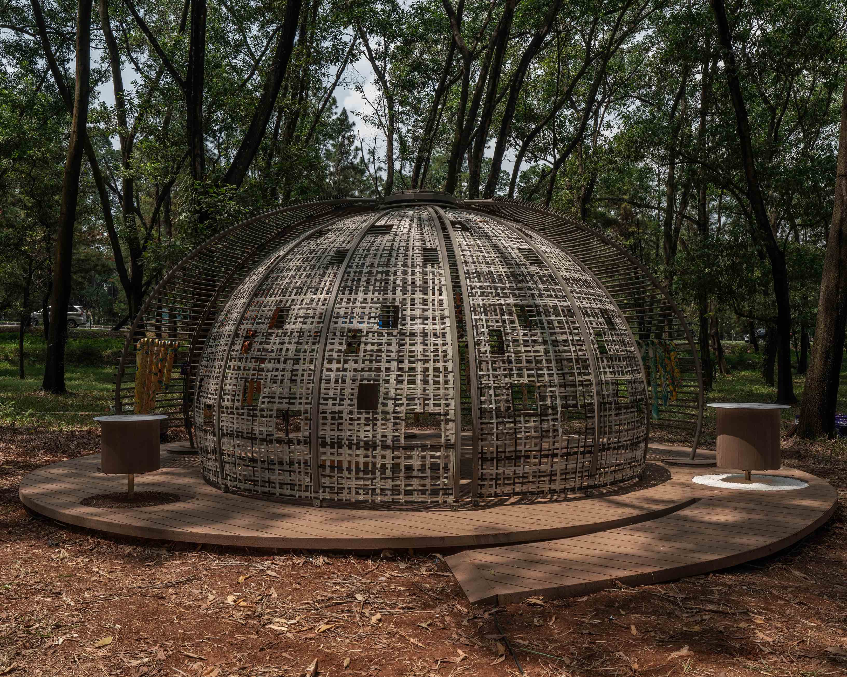 〈キネマティック・パビリオン（Kinematic Pavilion）〉ヘレン・アグスティン・スタジオ（Helen Agustine Studio）