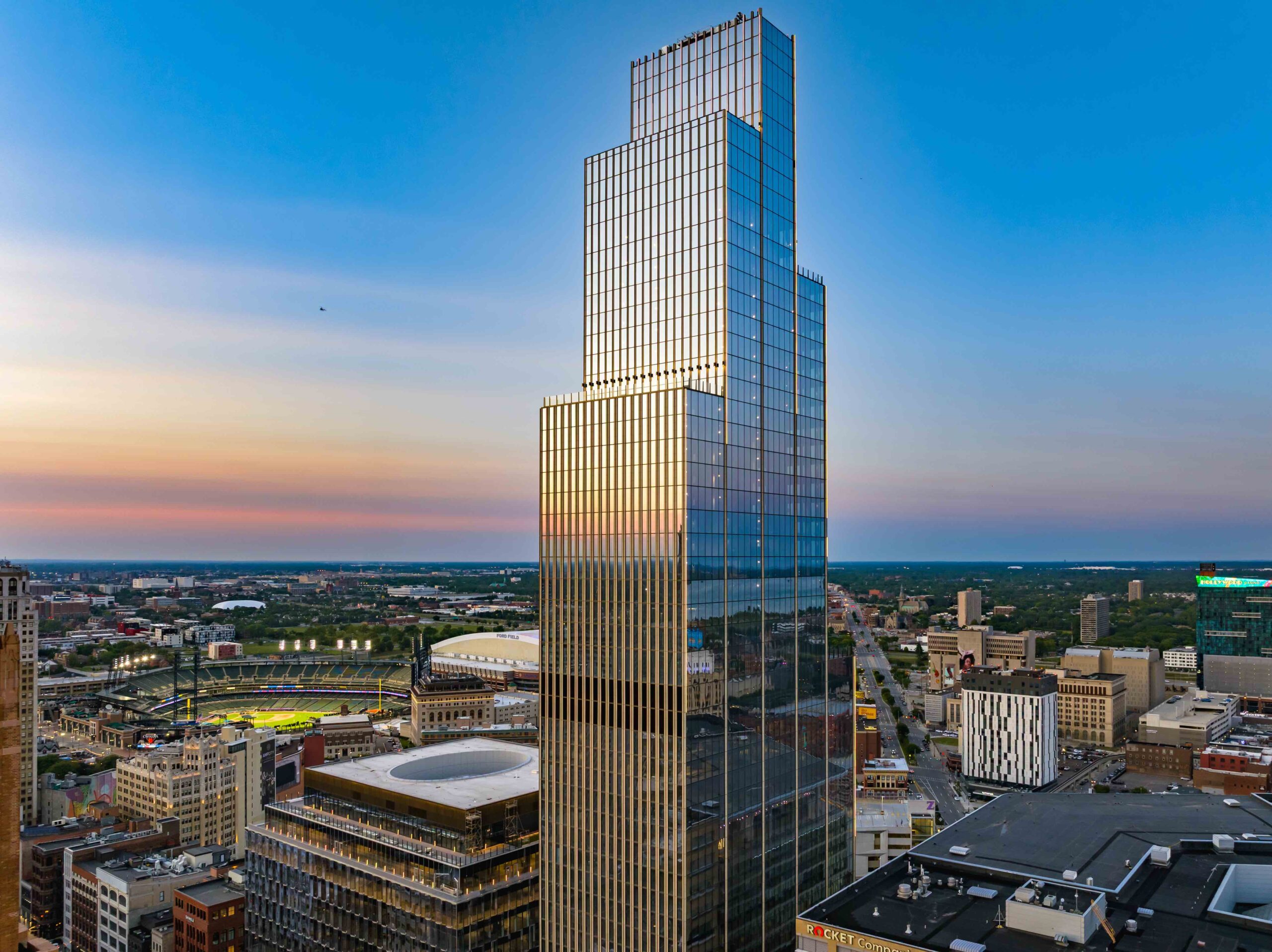 〈ハドソンズ・デトロイト（Hudson’s Detroit）〉SHoPアーキテクツ（SHoP Architects）