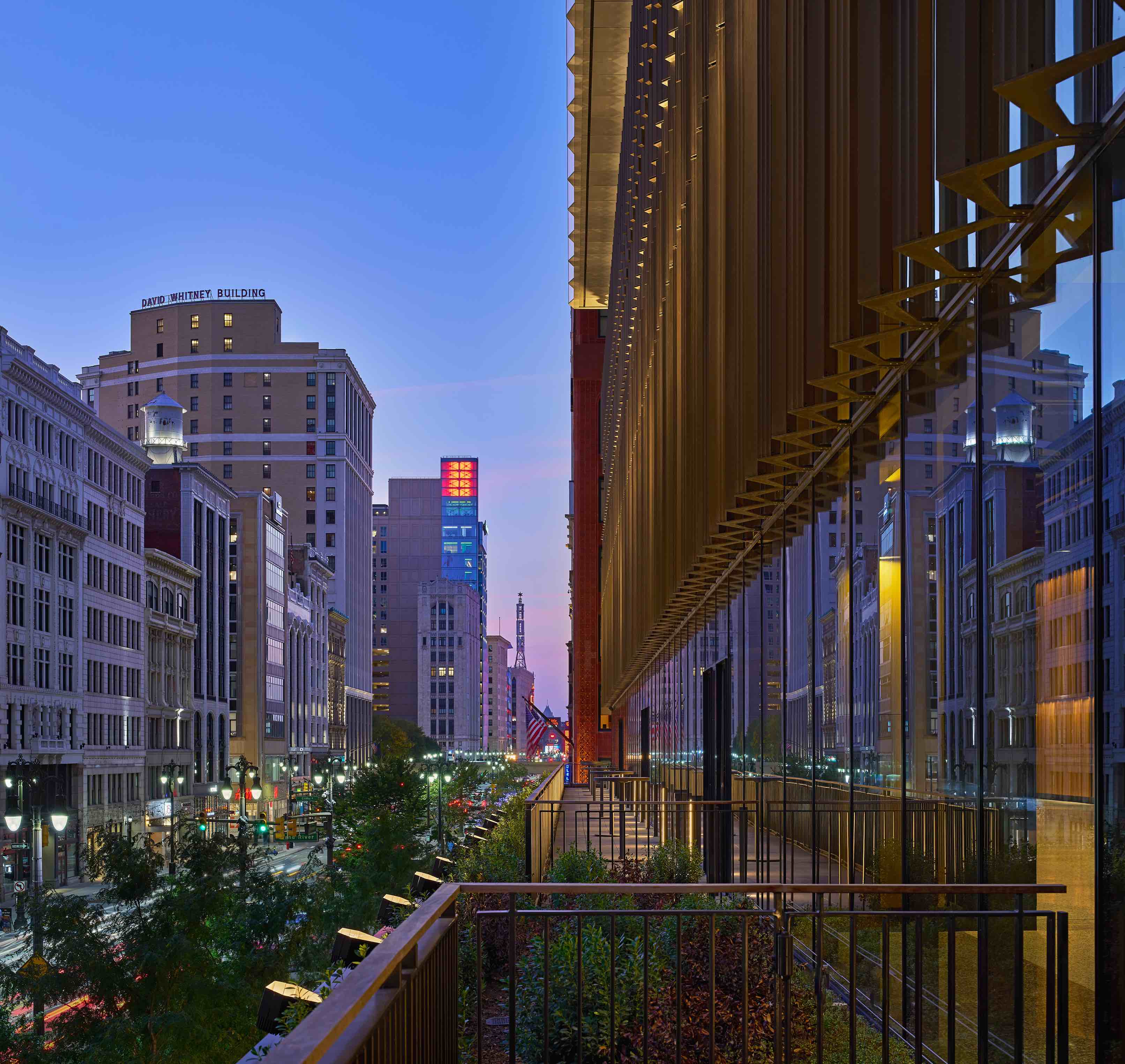 〈ハドソンズ・デトロイト（Hudson’s Detroit）〉SHoPアーキテクツ（SHoP Architects）