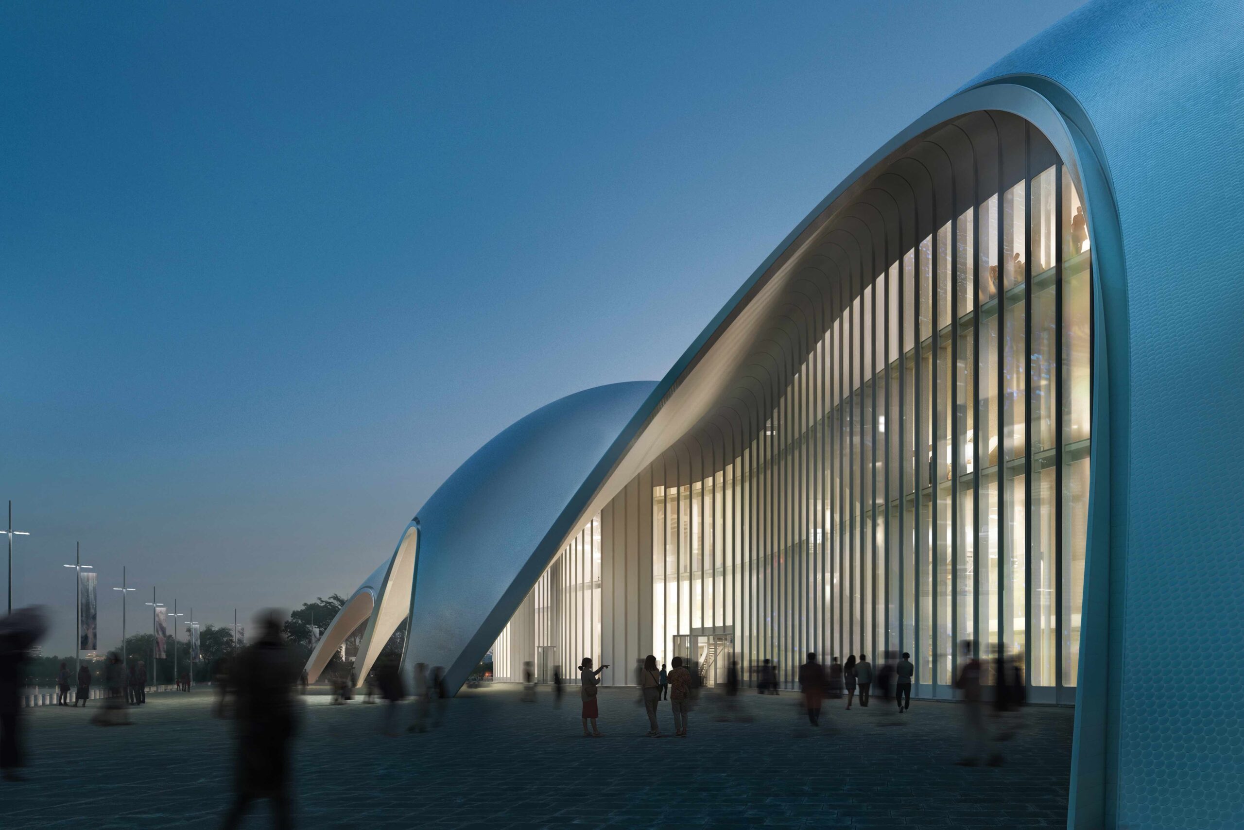 〈イゾラ・デッラ・ムジカ（Isola della Musica）〉RPBW（Renzo Piano Building Workshop）、PTWアーキテクツ（PTW Architects）