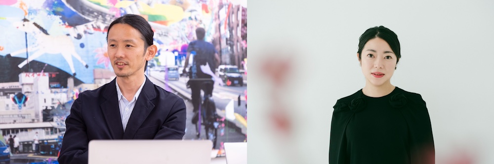 藤村龍至氏（左）、冨永京子氏（右）