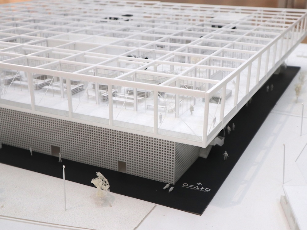 横須賀美術館「山本理顕展　コミュニティーと建築」