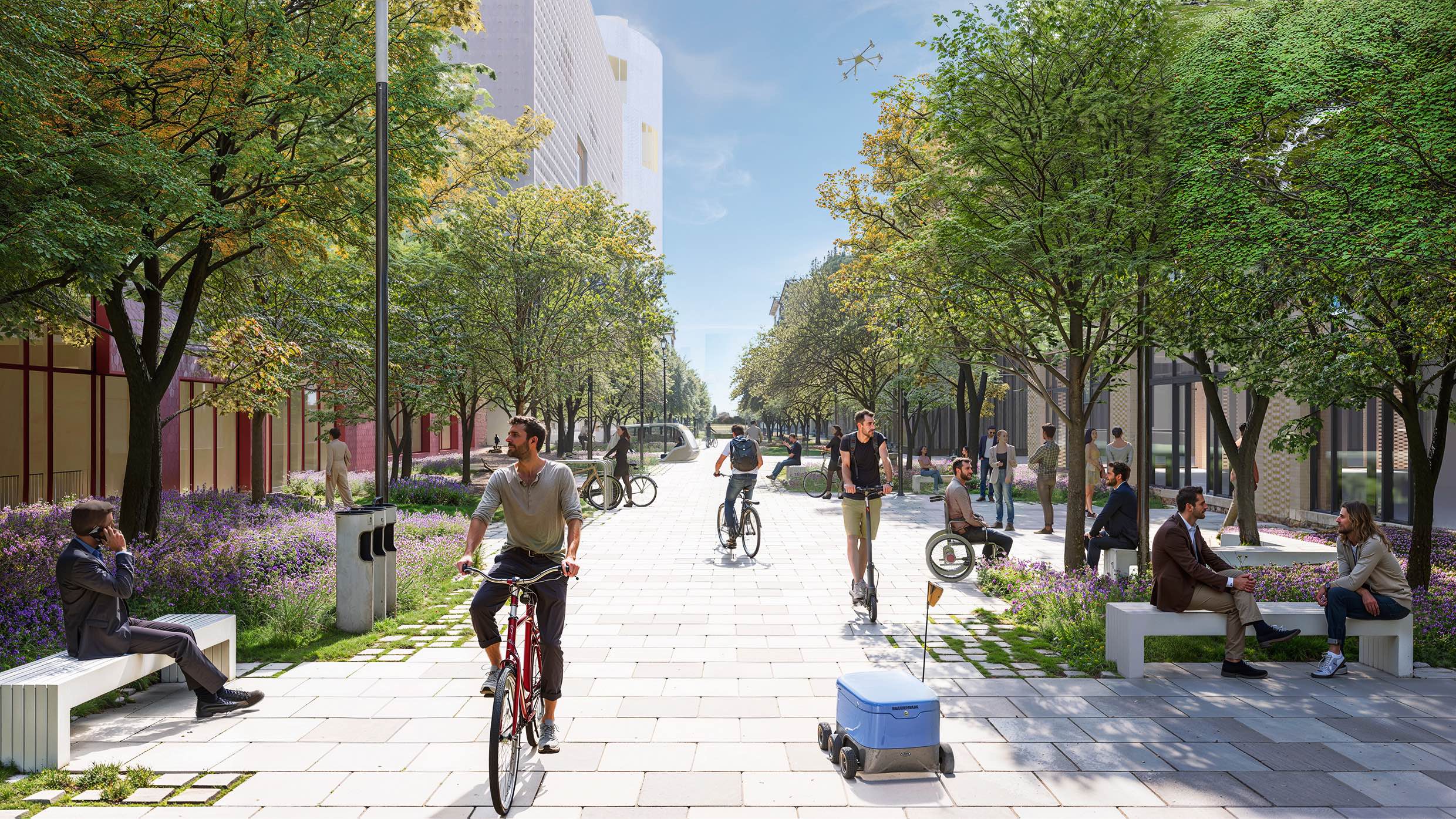 〈イノベーション・パーク・AI（IPAI：Innovation Park Artificial Intelligence）〉MVRDV