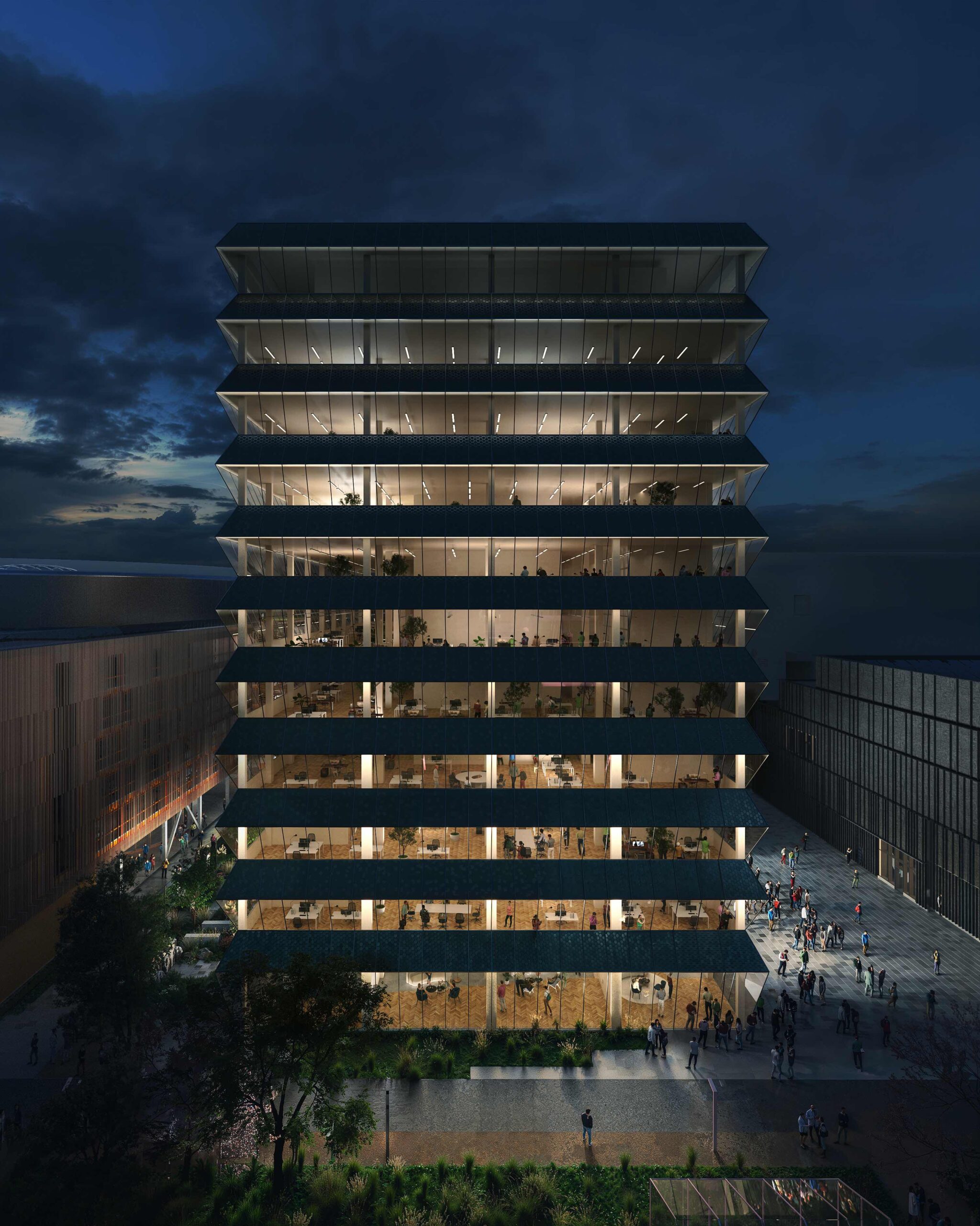 〈イノベーション・パーク・AI（IPAI：Innovation Park Artificial Intelligence）〉MVRDV