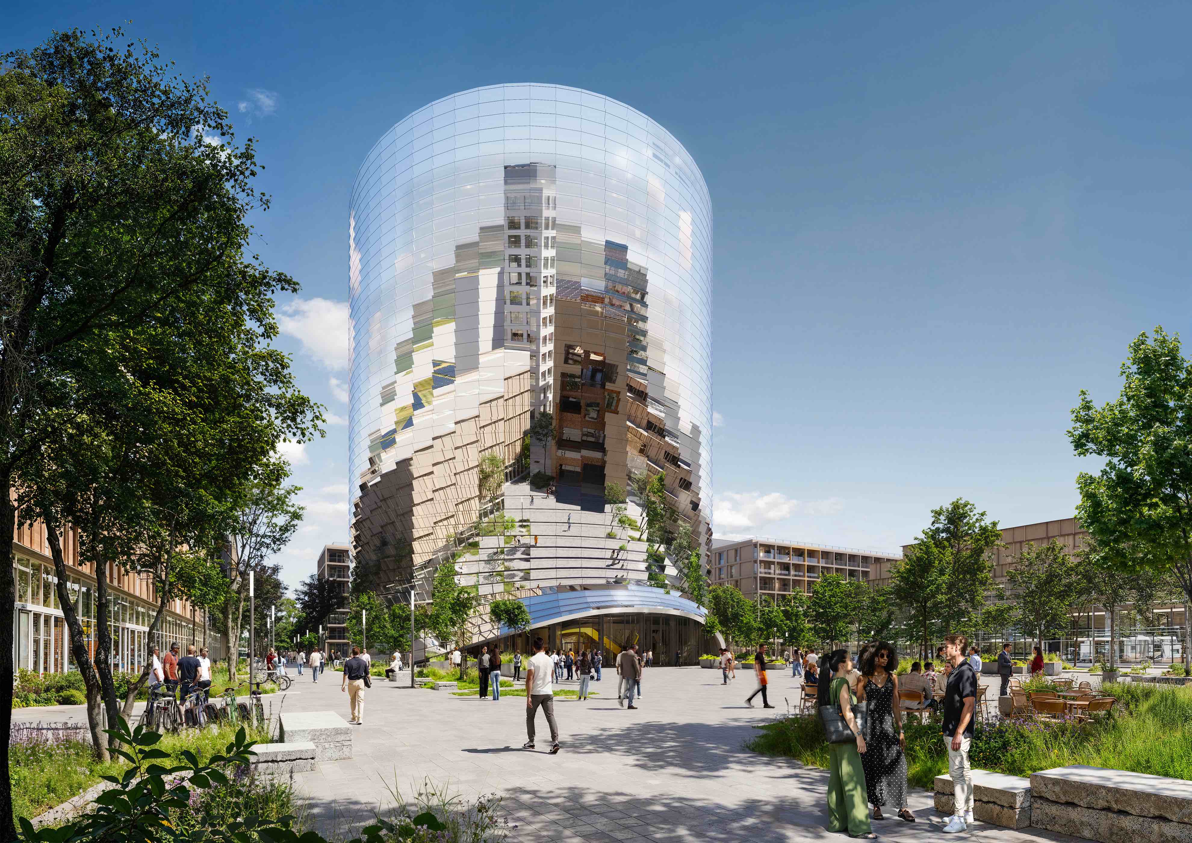 〈イノベーション・パーク・AI（IPAI：Innovation Park Artificial Intelligence）〉MVRDV