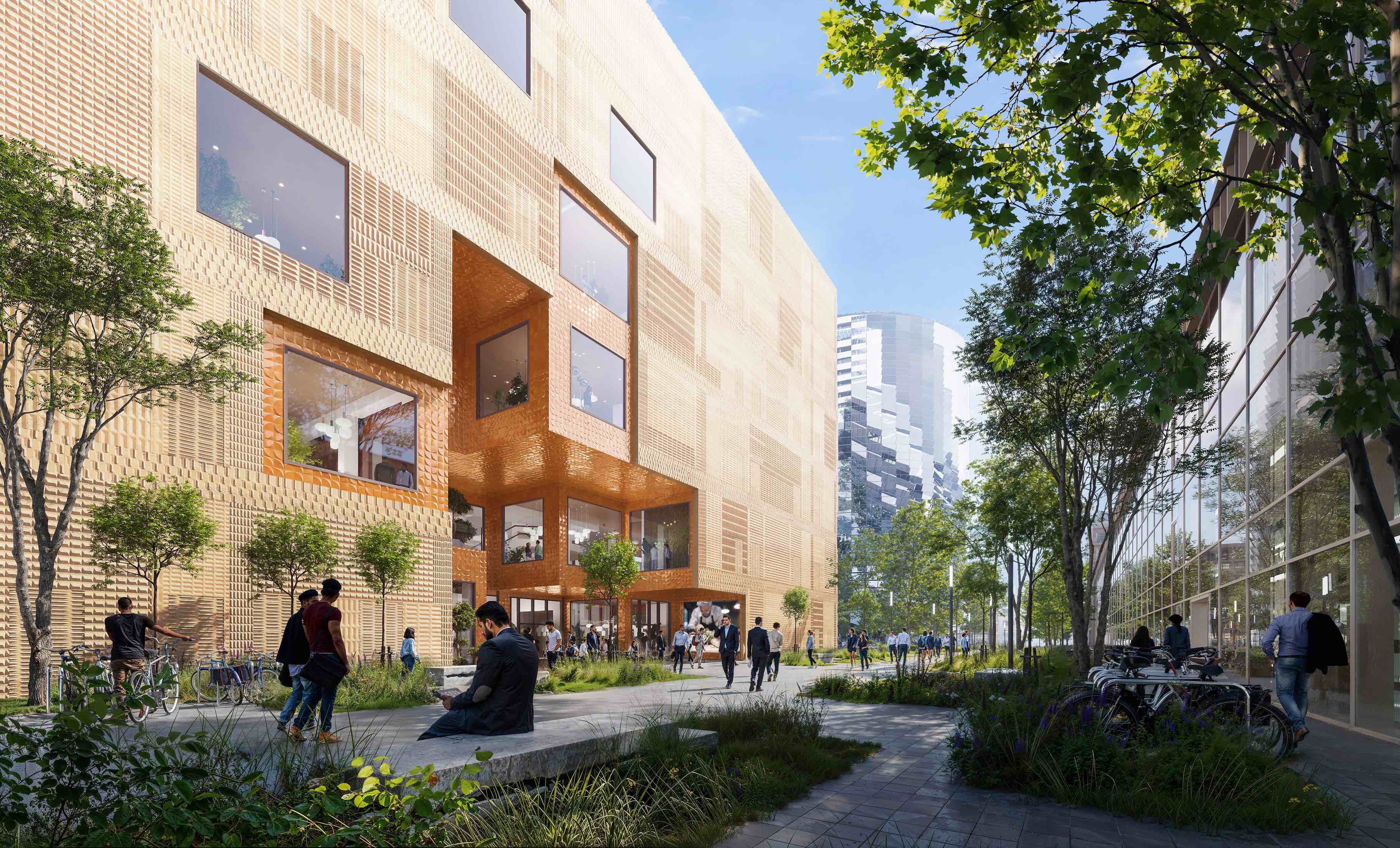 〈イノベーション・パーク・AI（IPAI：Innovation Park Artificial Intelligence）〉MVRDV