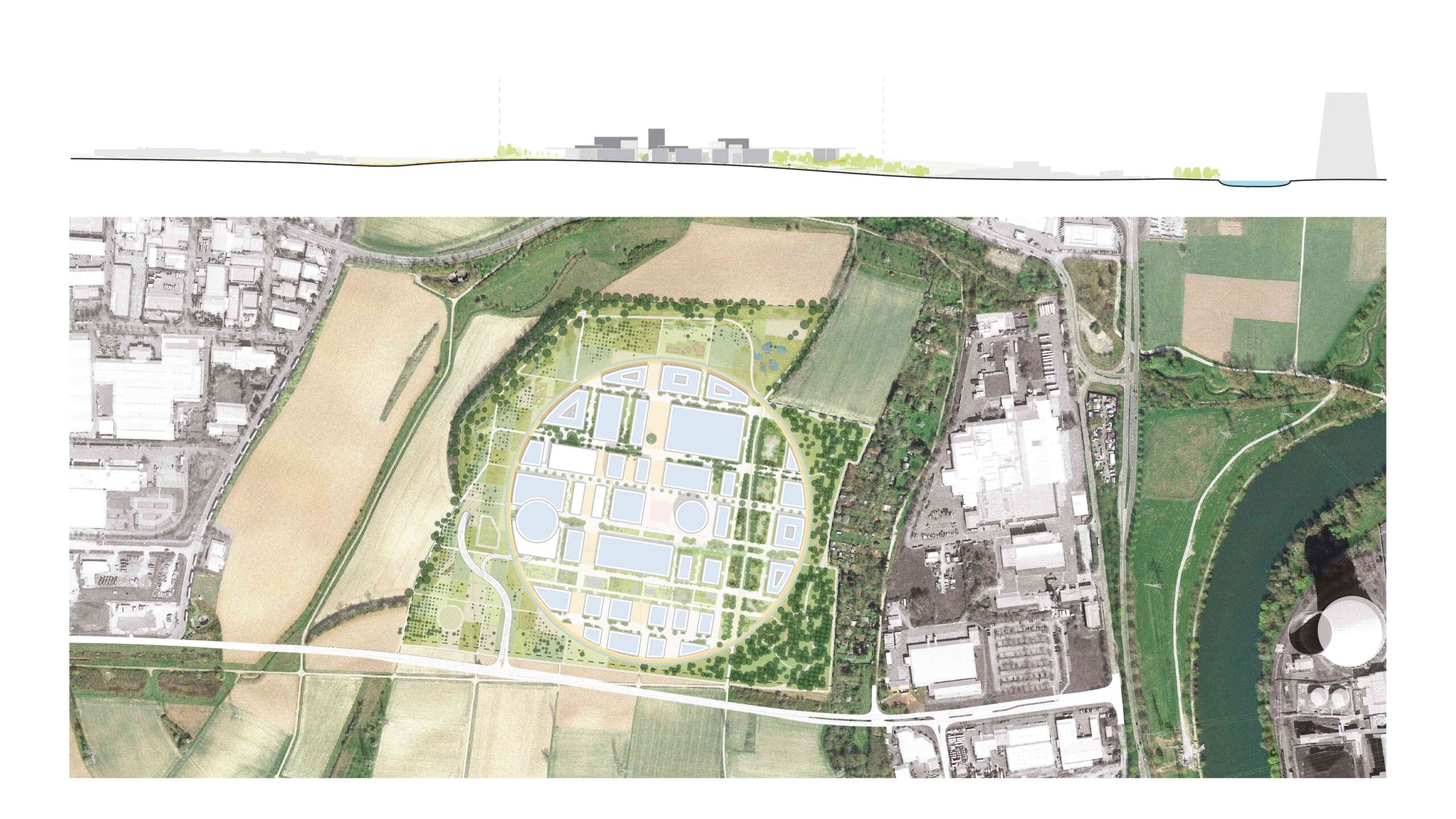 〈イノベーション・パーク・AI（IPAI：Innovation Park Artificial Intelligence）〉MVRDV