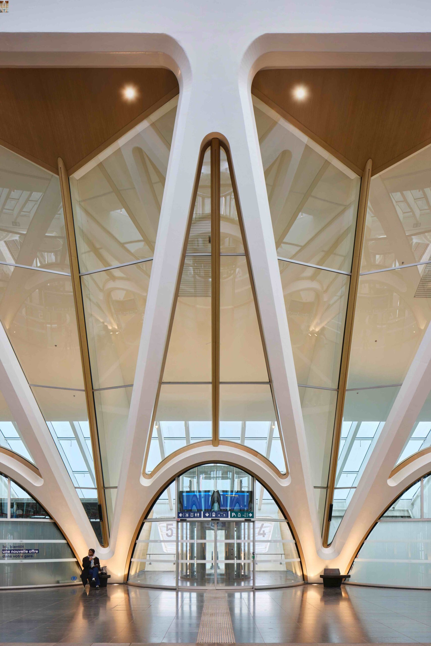 〈モンス駅（Mons Train Station）〉サンティアゴ・カラトラバ（Santiago Calatrava）