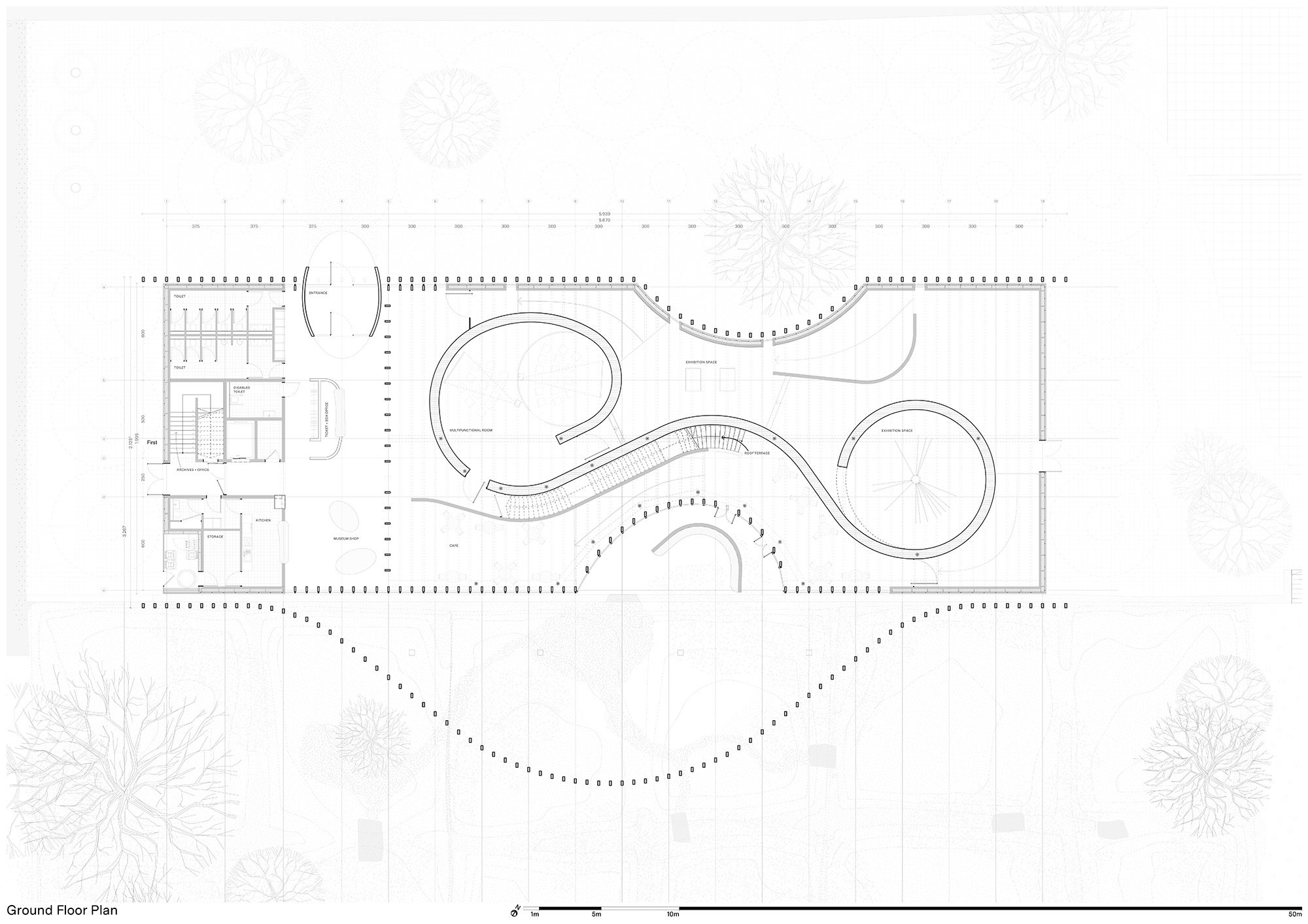 〈エールハルト美術館（Museum Ehrhardt）〉ケレ・アーキテクチャ（Kéré Architecture）