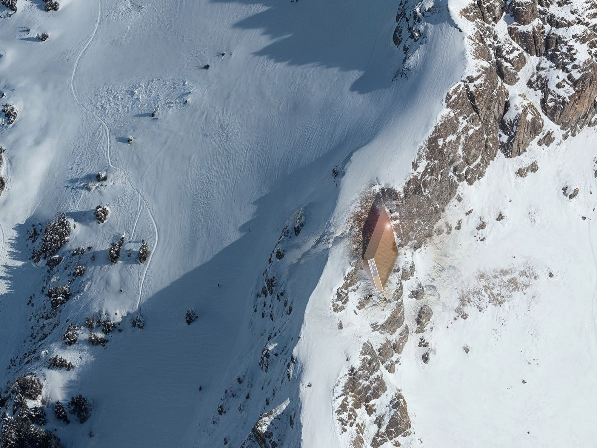 2026年冬季オリンピックに向けてカルロ・ラッティ・アソシエイトが発表したデジタル技術でつくるビバーク