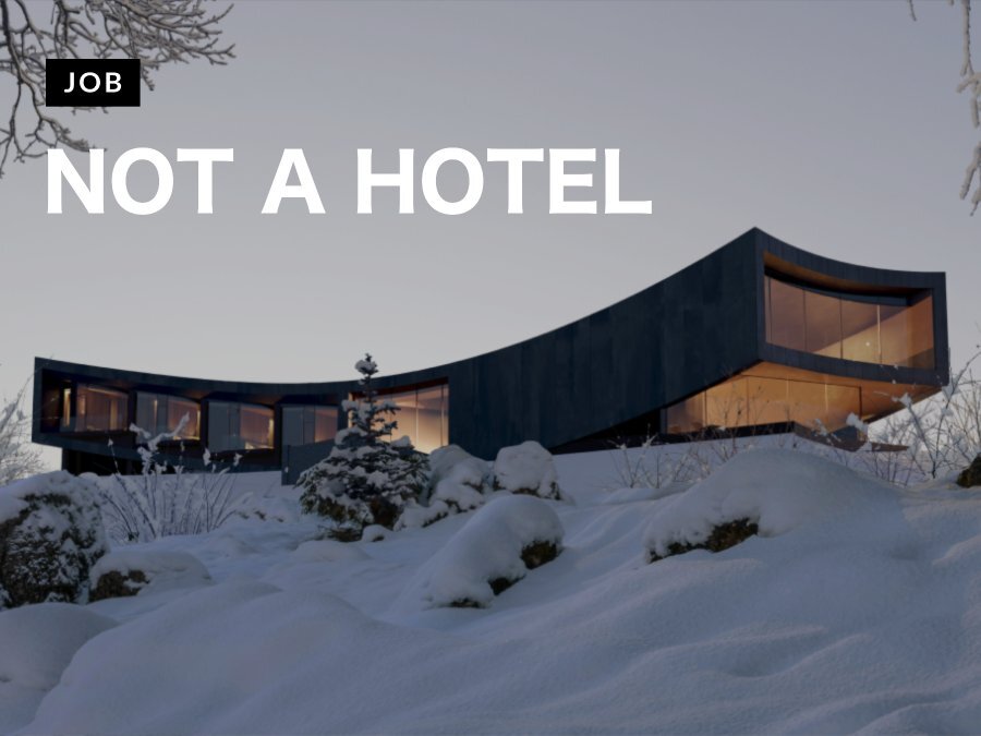 NOT A HOTELがアーキテクトを募集