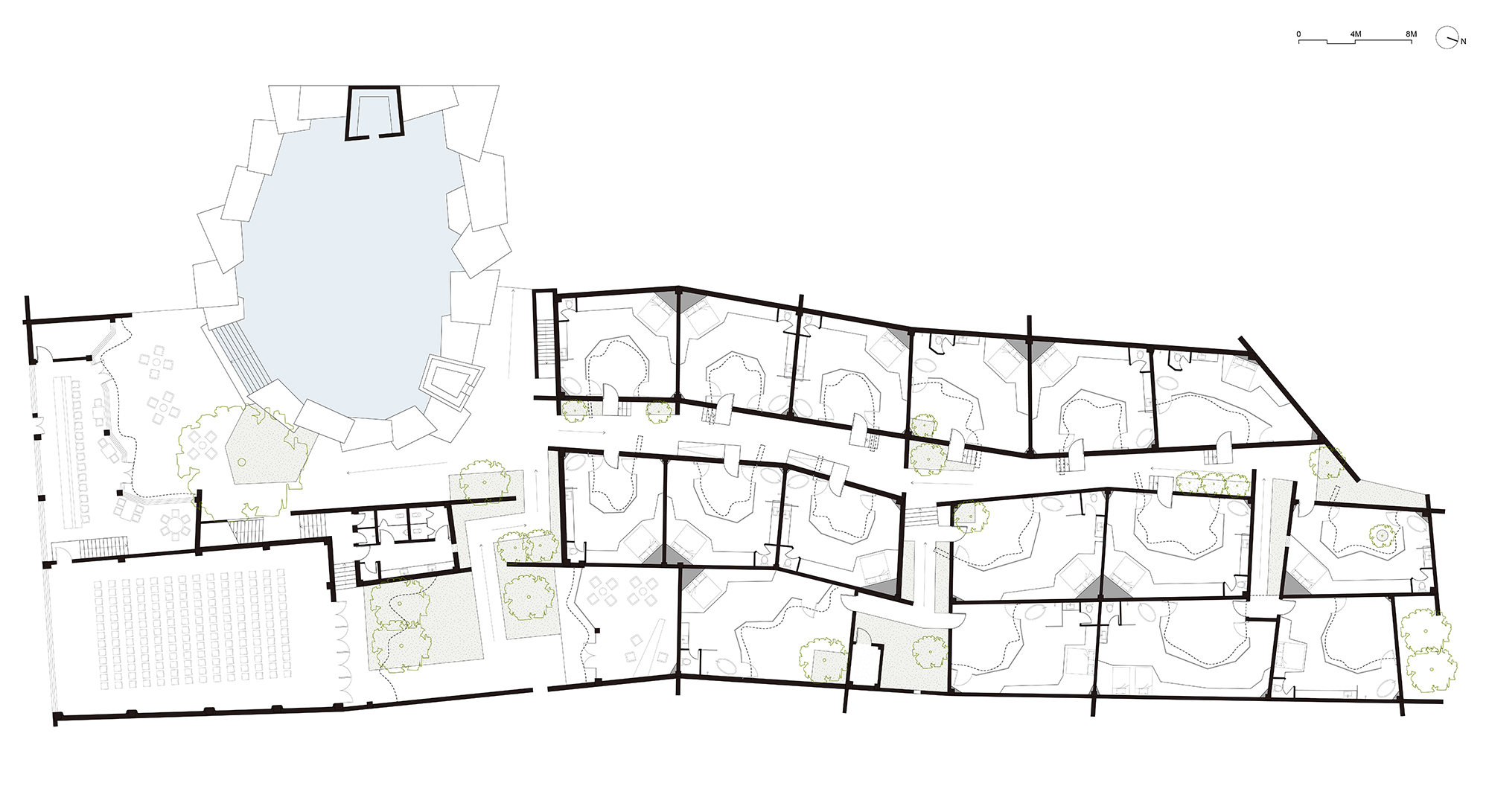 〈ハーミット・リゾート（Hermit Resort）〉Domain Architects