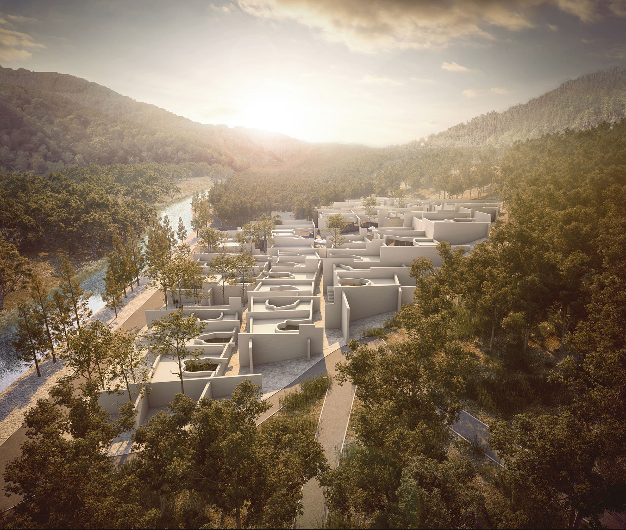 〈ハーミット・リゾート（Hermit Resort）〉Domain Architects