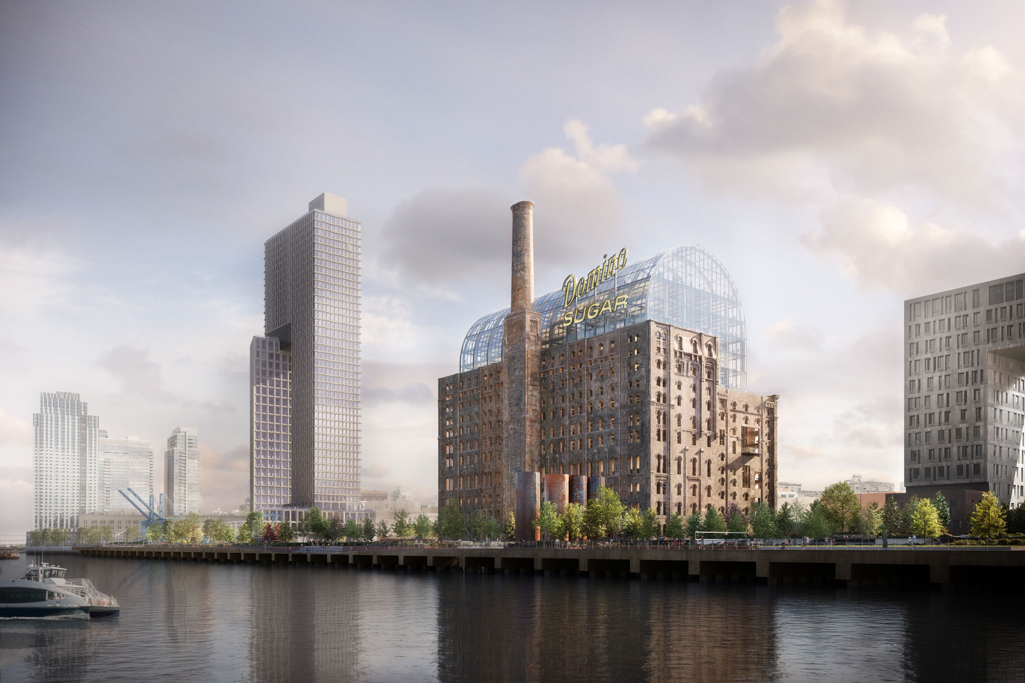 〈ドミノ製糖工場（Domino Sugary Refinery）〉PAU（Practice for Architecture and Urbanism）