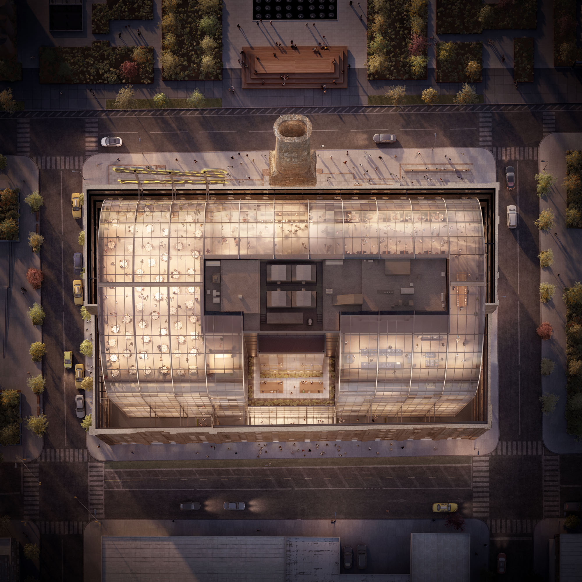 〈ドミノ製糖工場（Domino Sugary Refinery）〉PAU（Practice for Architecture and Urbanism）