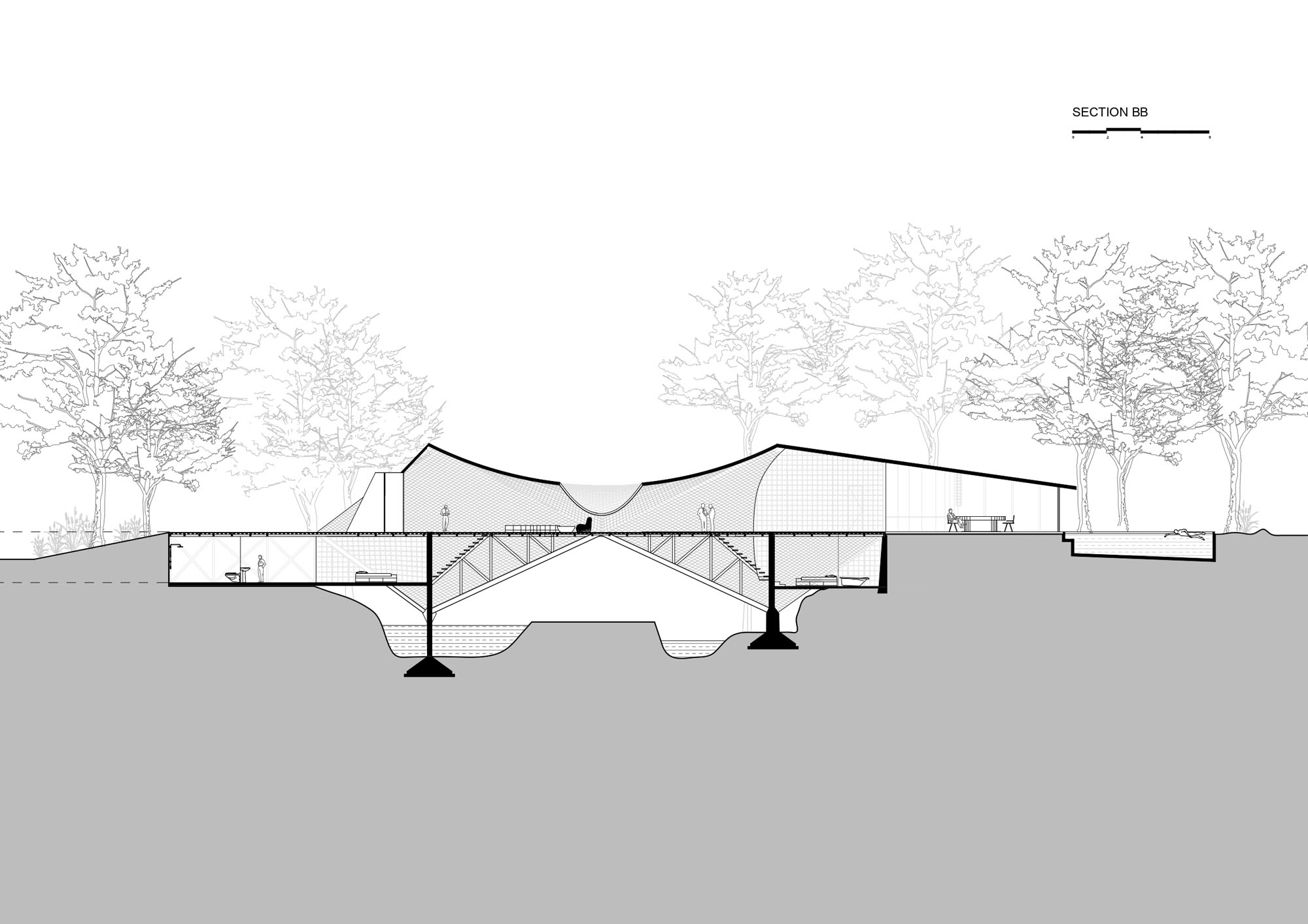 〈ブリッジハウス（Bridge house）〉ウォールメーカーズ（WALLMAKERS）