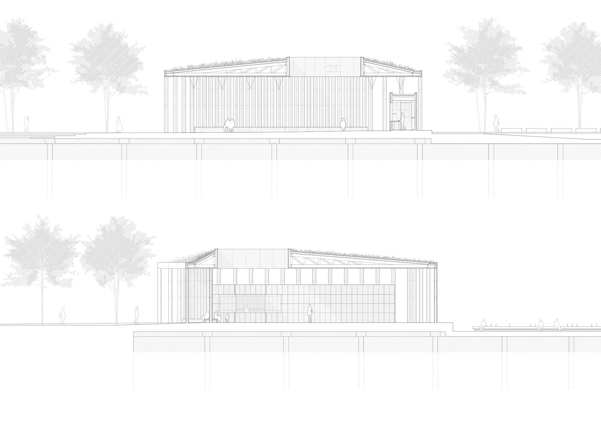 〈ピア・パビリオン（Pier Pavilion）〉ベズリー＆スプレッサー（Besley & Spresser）