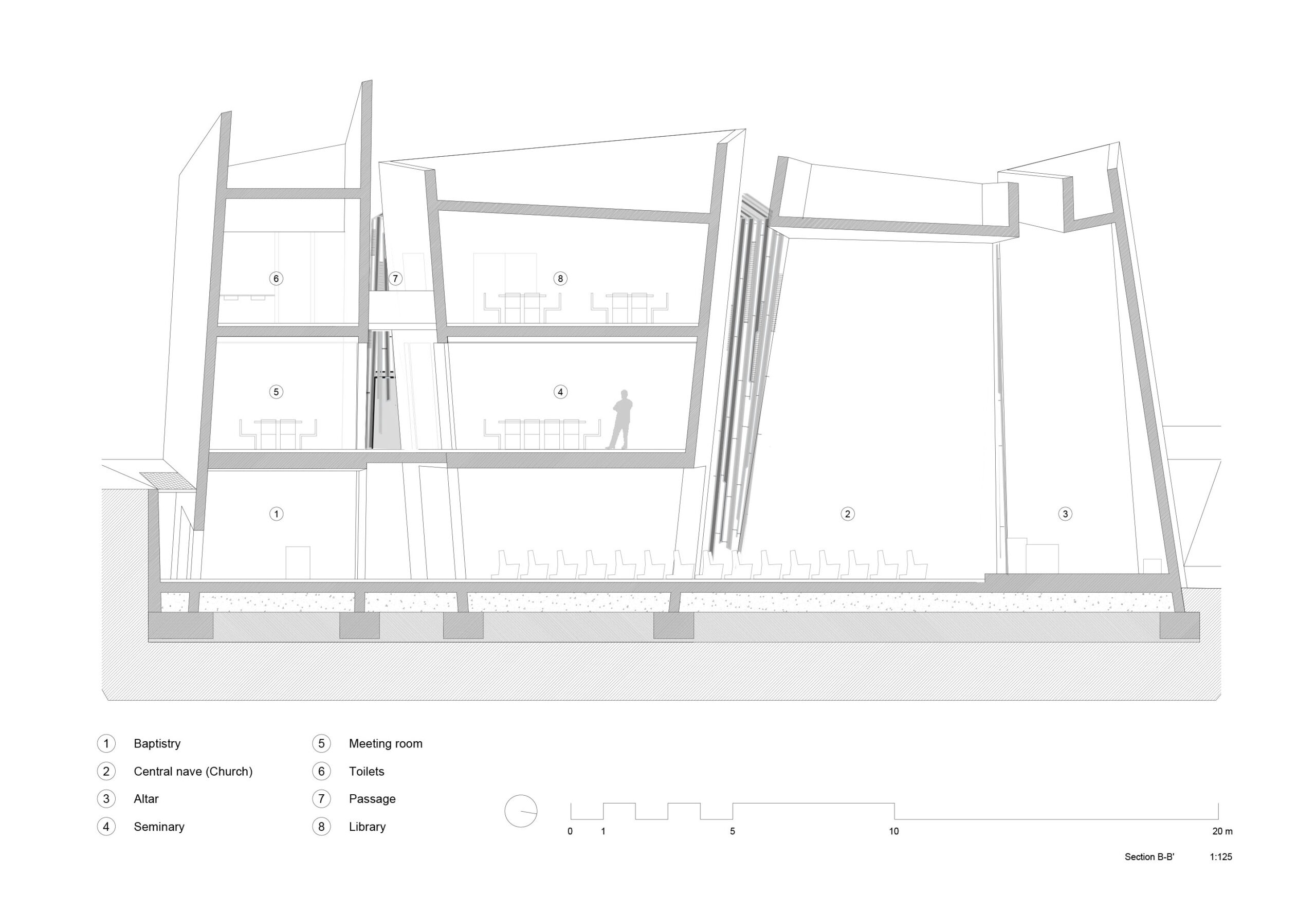 〈ラス・チュンベラス聖贖罪者教会・コミュニティセンター（The Holy Redeemer Church and Community Centre of Las Chumberas）〉フェルナンド・メニス（Fernando Menis）