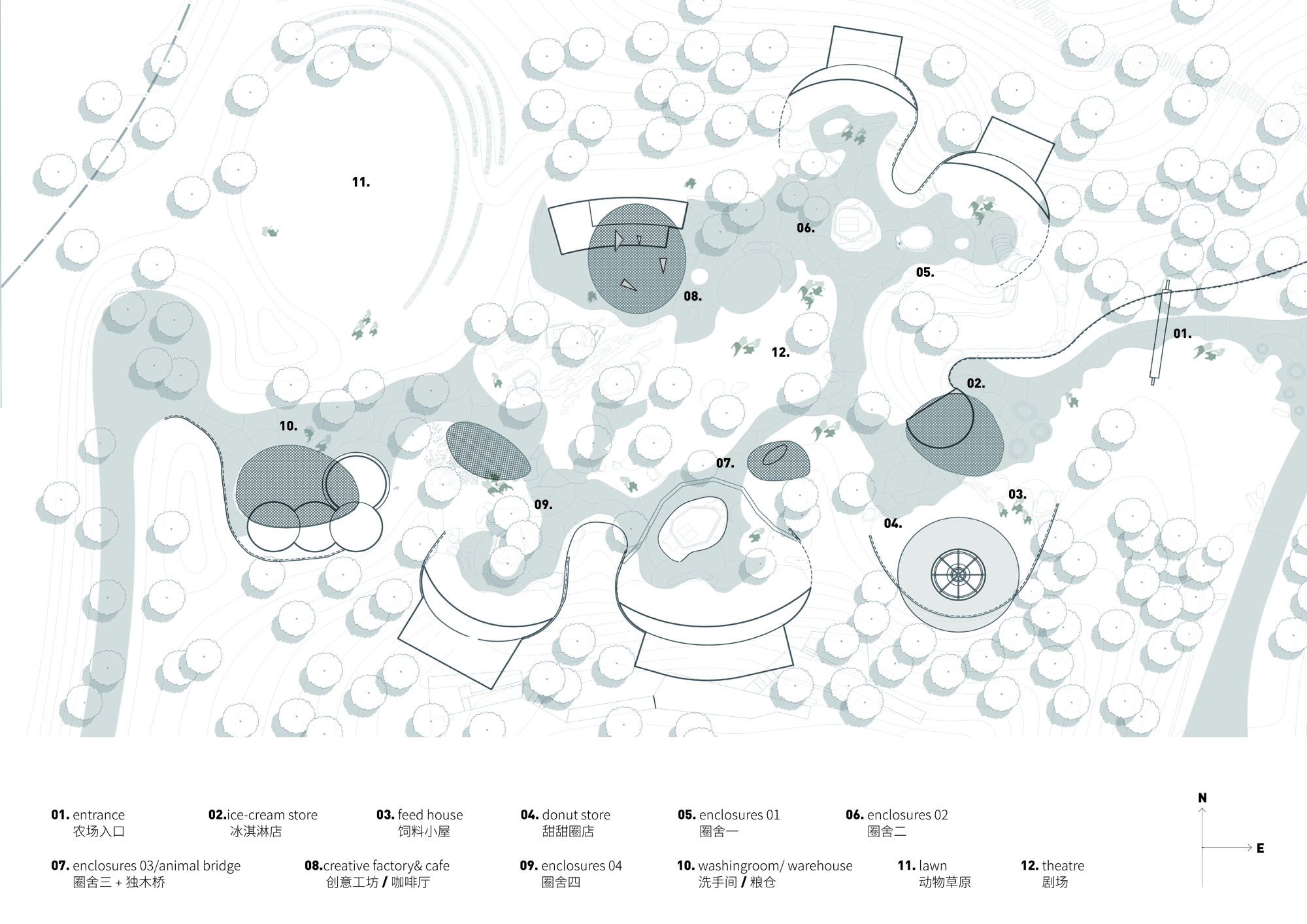 〈LuxeIsland Farm〉ヴァリアス・アソシエイツ(Various Associates)