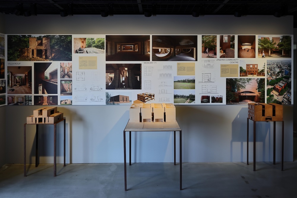 TOTOギャラリー・間「マリーナ・タバサム・アーキテクツ展:People Place Poiesis(ピープル プレイス ポイエーシス)」会場写真