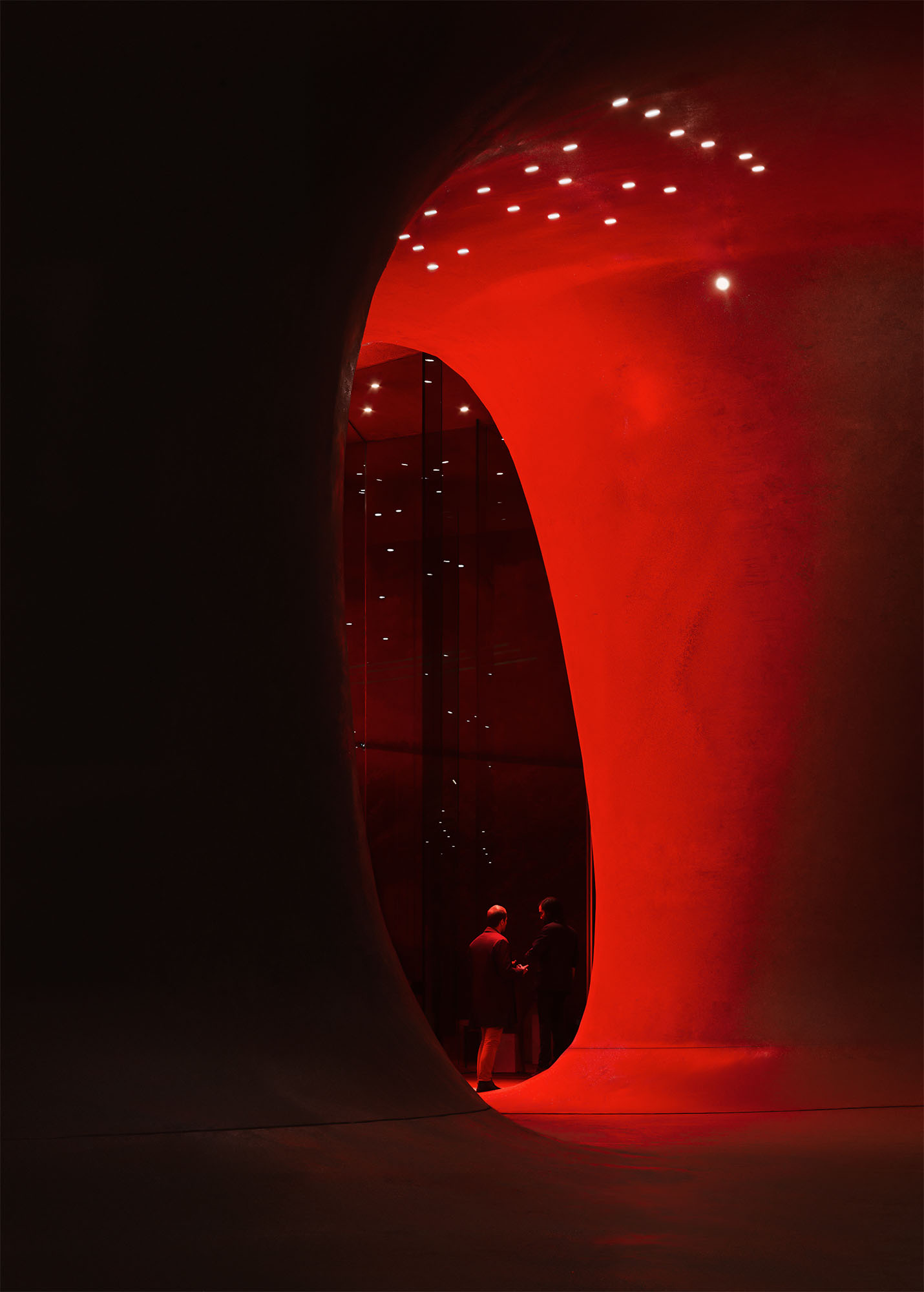 〈デュッセルドルフ・オペラハウス（Düsseldorf Opera House）〉スノヘッタ（Snøhetta）