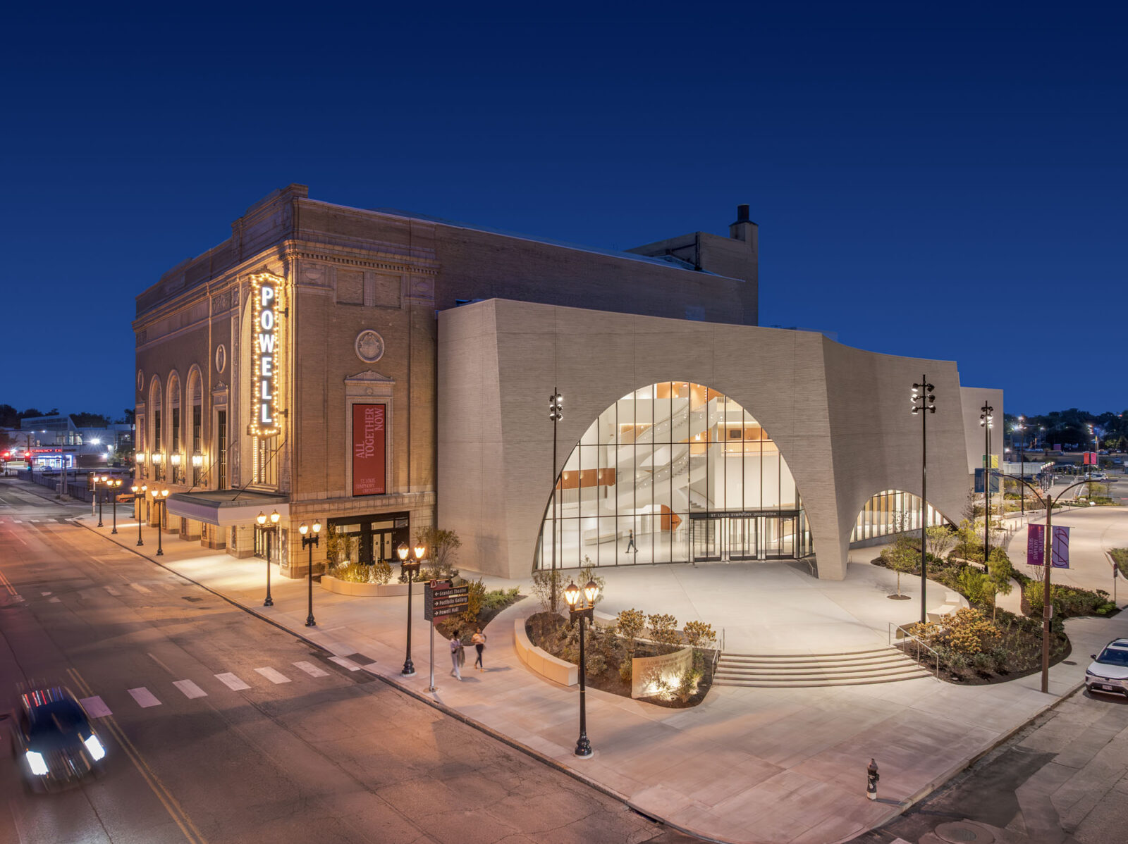 スノヘッタが再生した歴史あるコンサートホール〈セントルイス交響楽団〉アメリカ