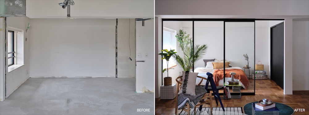 PASS THE BATONがコスモスイニシアが販売する中古マンションの1室をプロデュースしてリノベーション